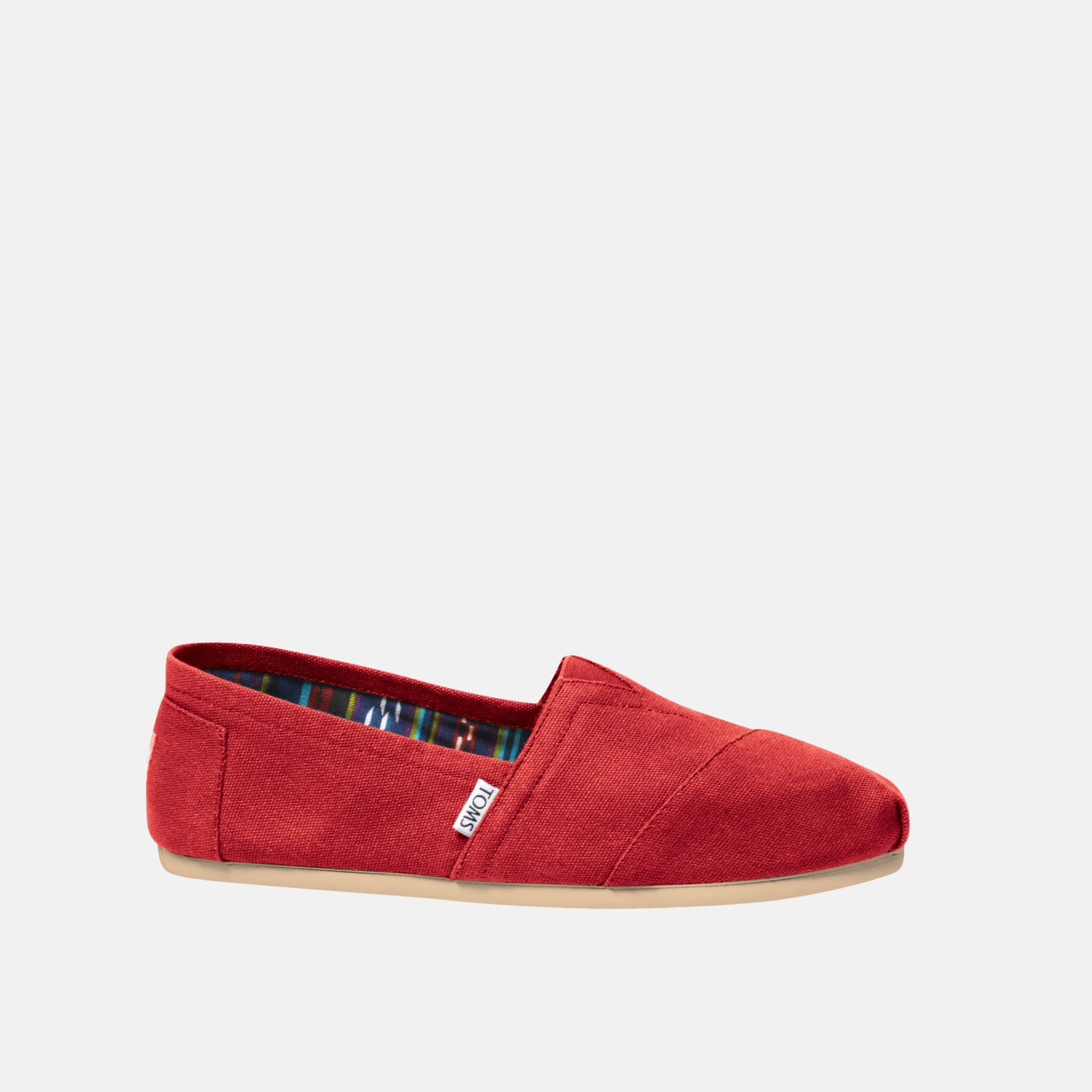 Męskie czerwone espadryle TOMS Core Classics Alpargata