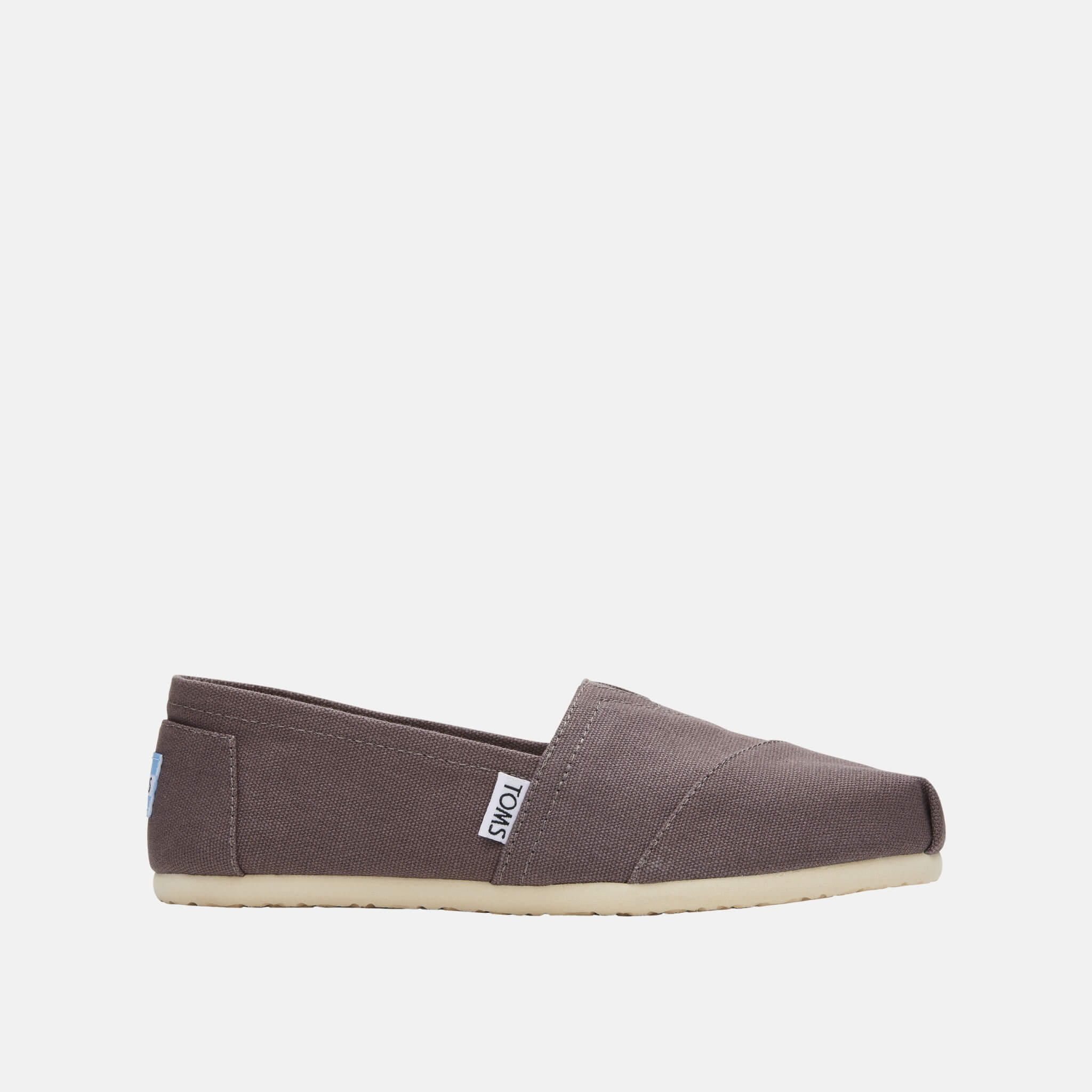 Damskie szare TOMS Core Classics Alpargata
