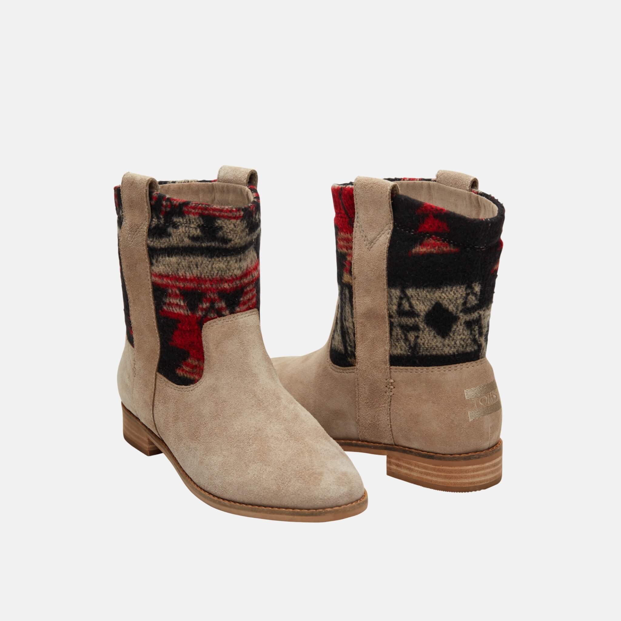 Czarne damskie kozaki TOMS Laurel
