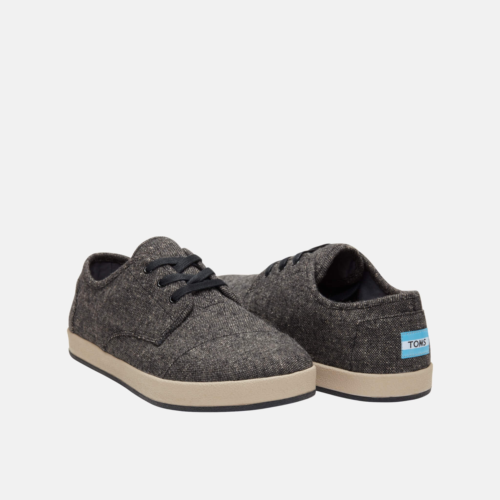 Szare męskie TOMS Charcoal Paseo