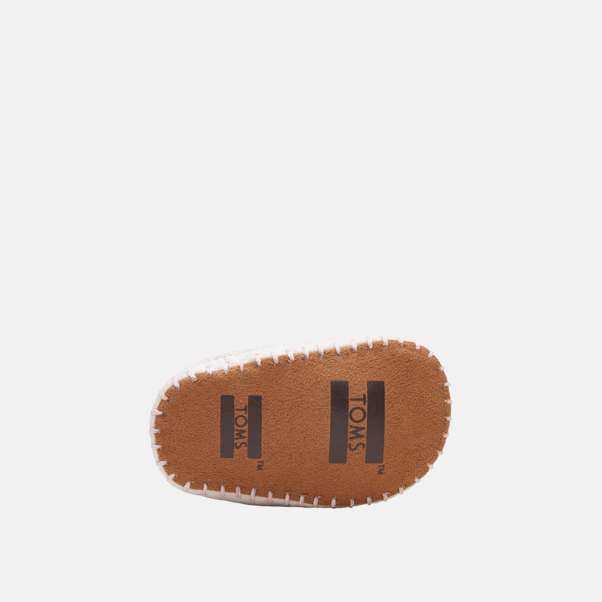 Różowe dziecięce TOMS Tiny Crib Alpargata