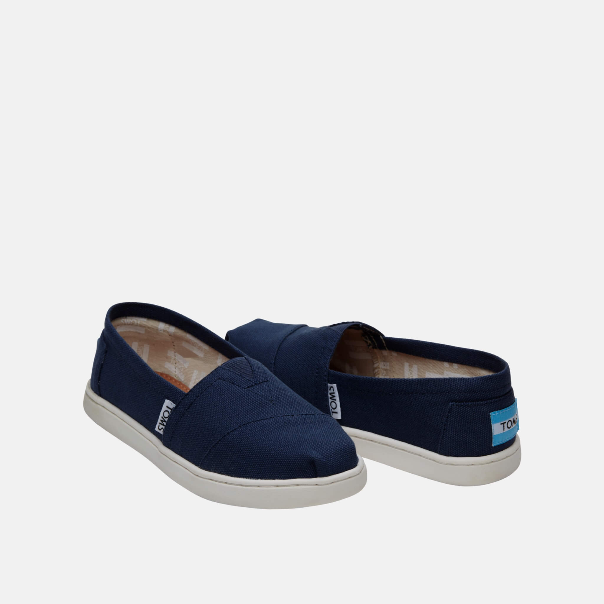 Dziecięce niebieskie TOMS Core Classics Youth Alpargata