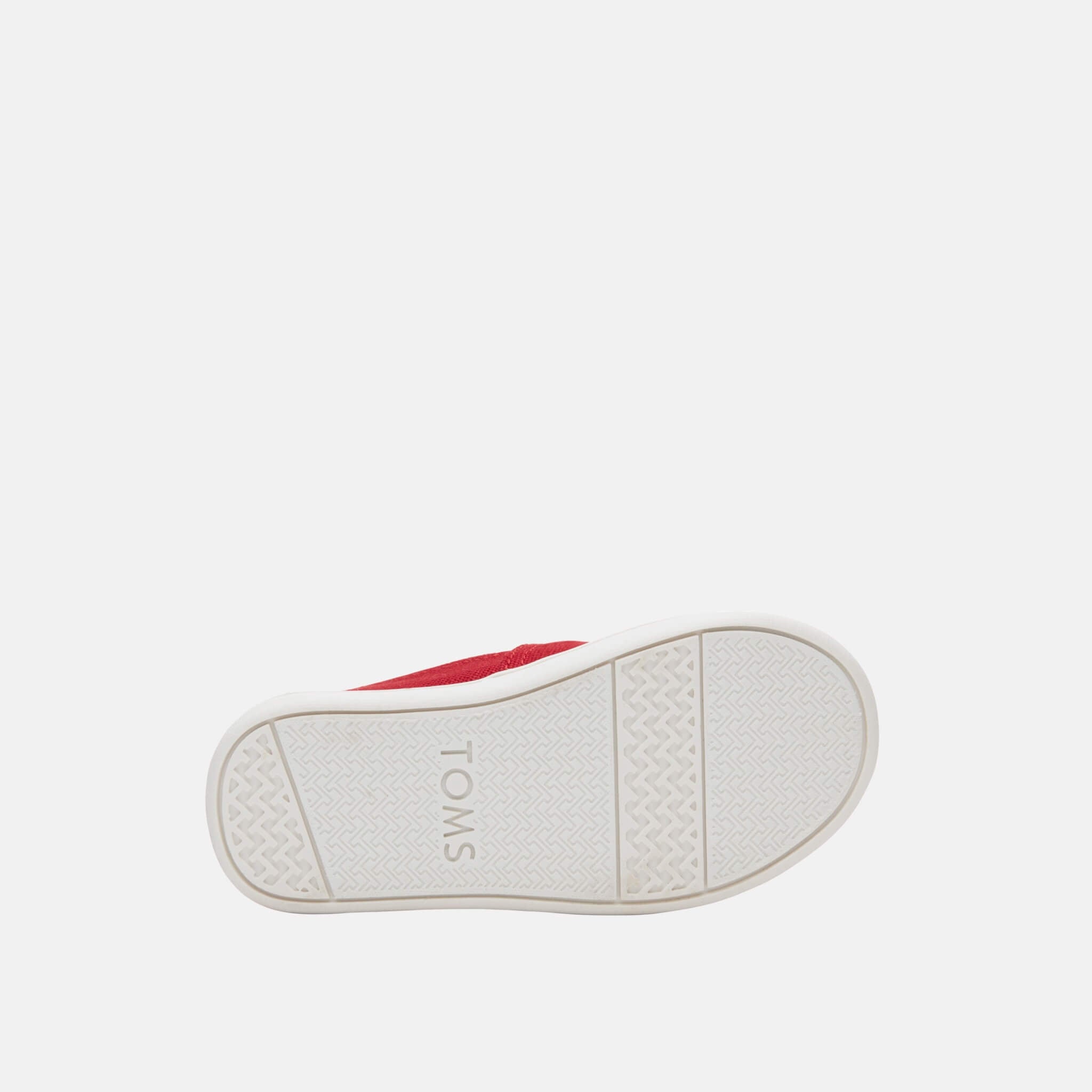 Dziecięce czerwone TOMS Core Classics Tiny Alpargata