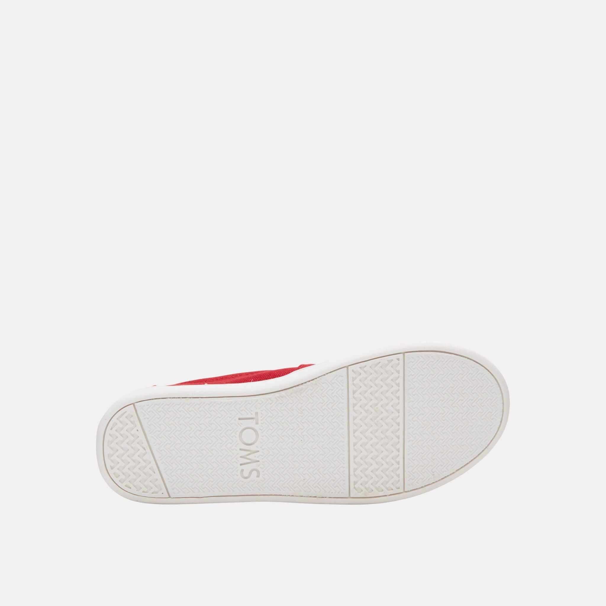 Czerwone dziecięce espadryle TOMS Core Classics Youth Alpargata