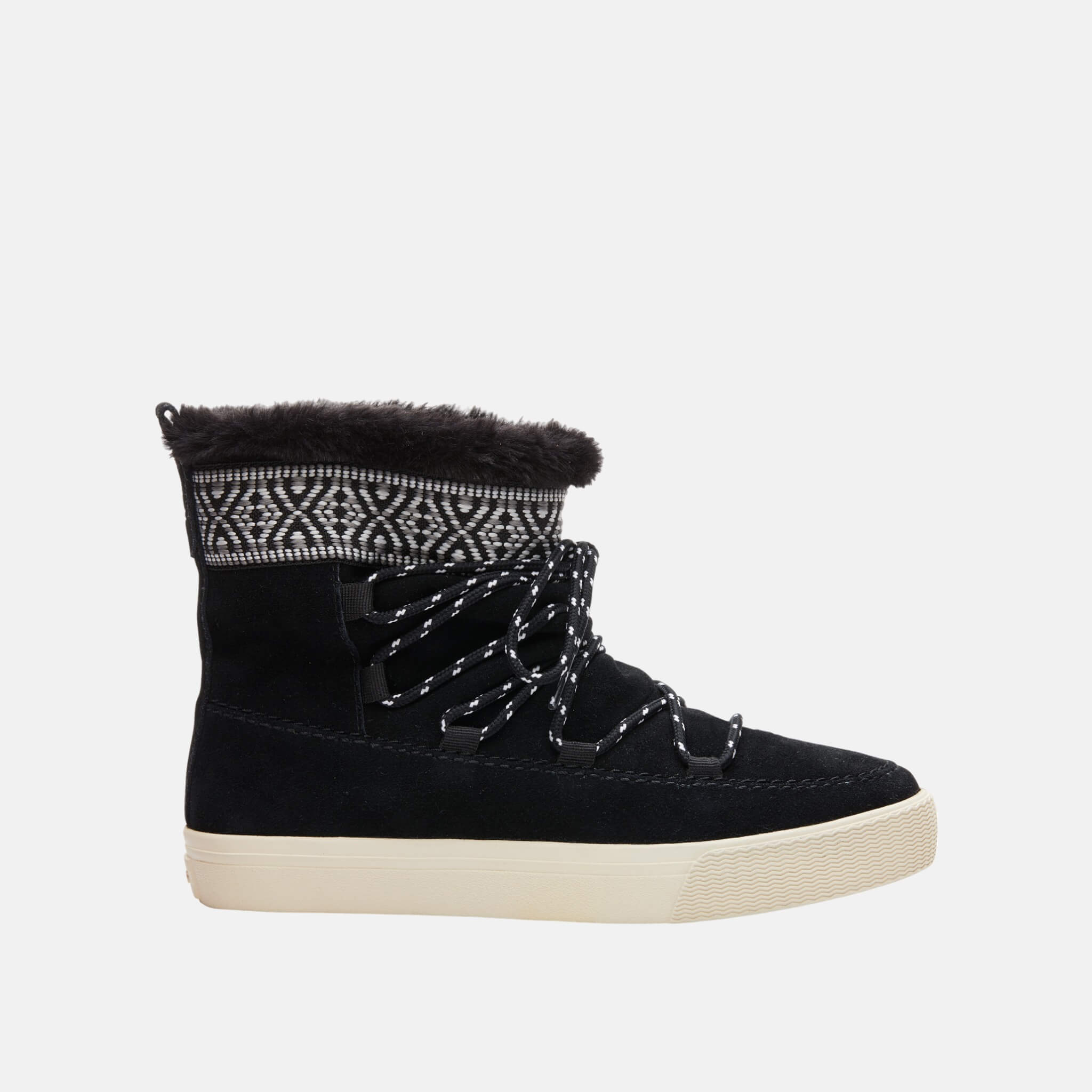 Czarne damskie śniegowce TOMS Alpine