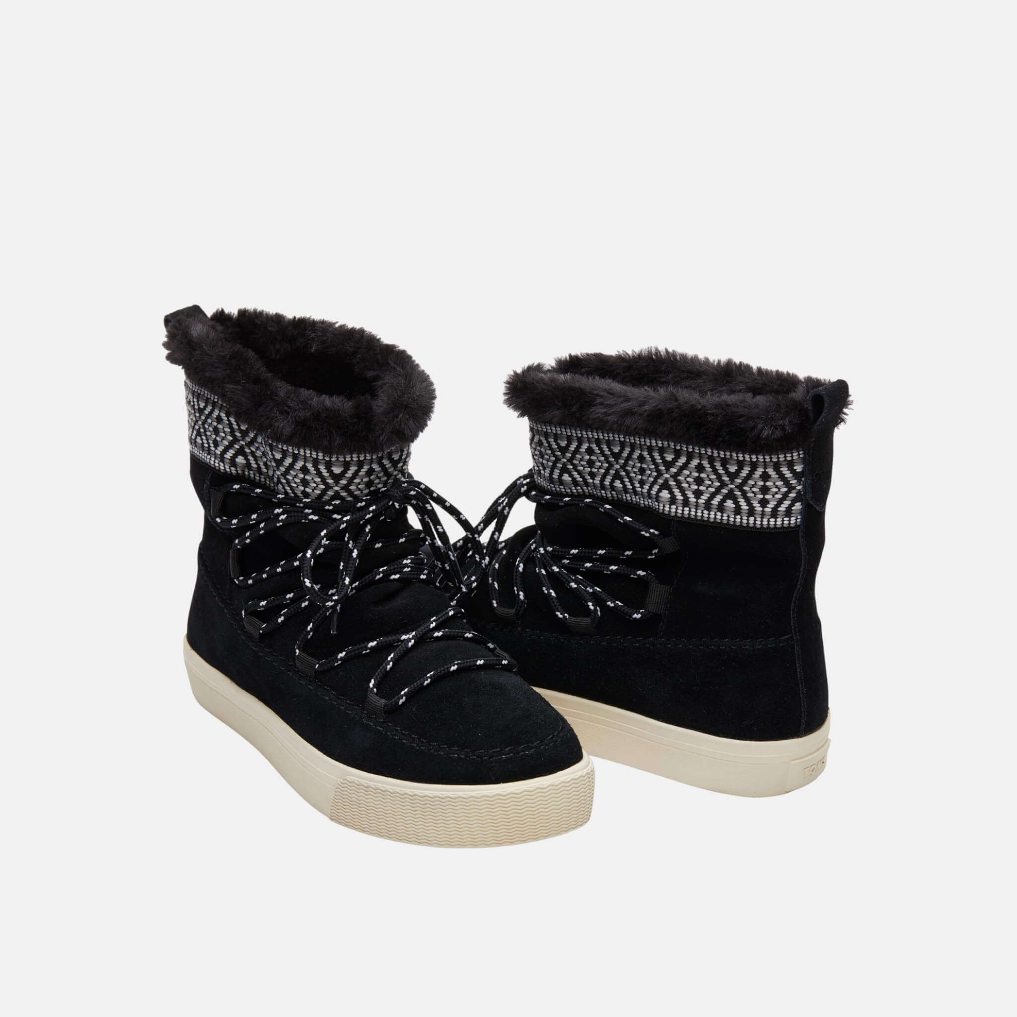 Czarne damskie śniegowce TOMS Alpine
