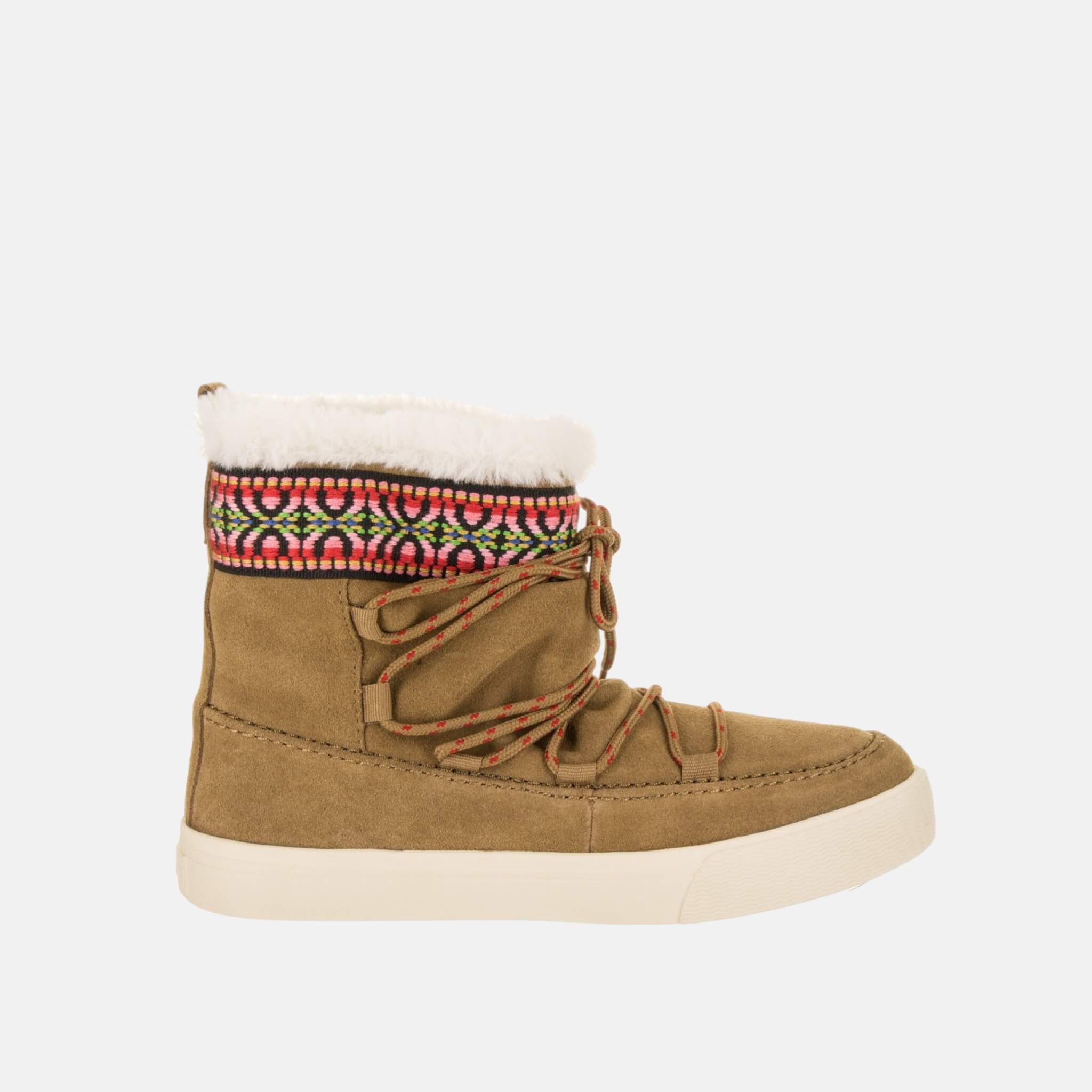 Damskie brązowe śniegowce TOMS Alpine