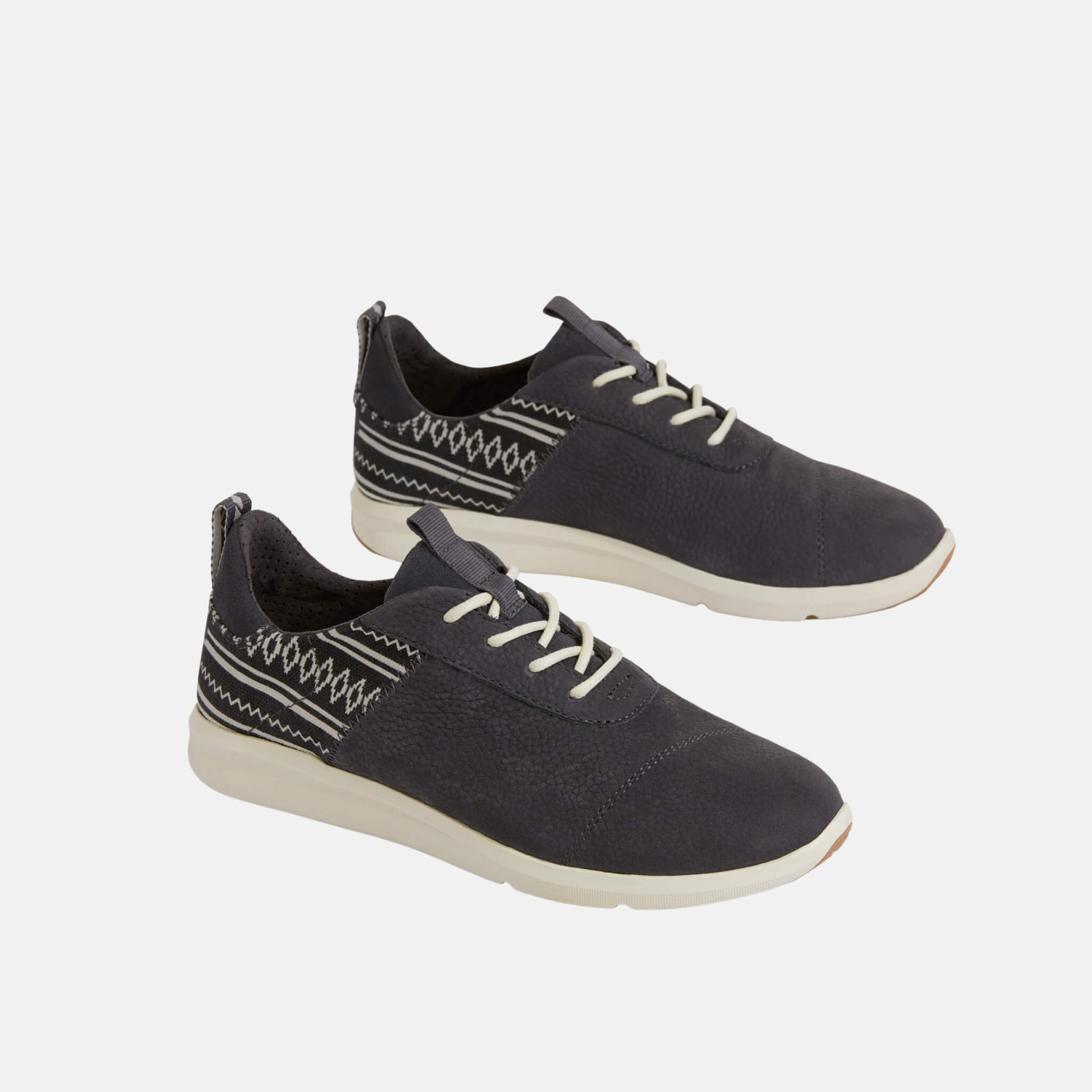 Women's Dark Gray TOMS Nubuck Cabrillo