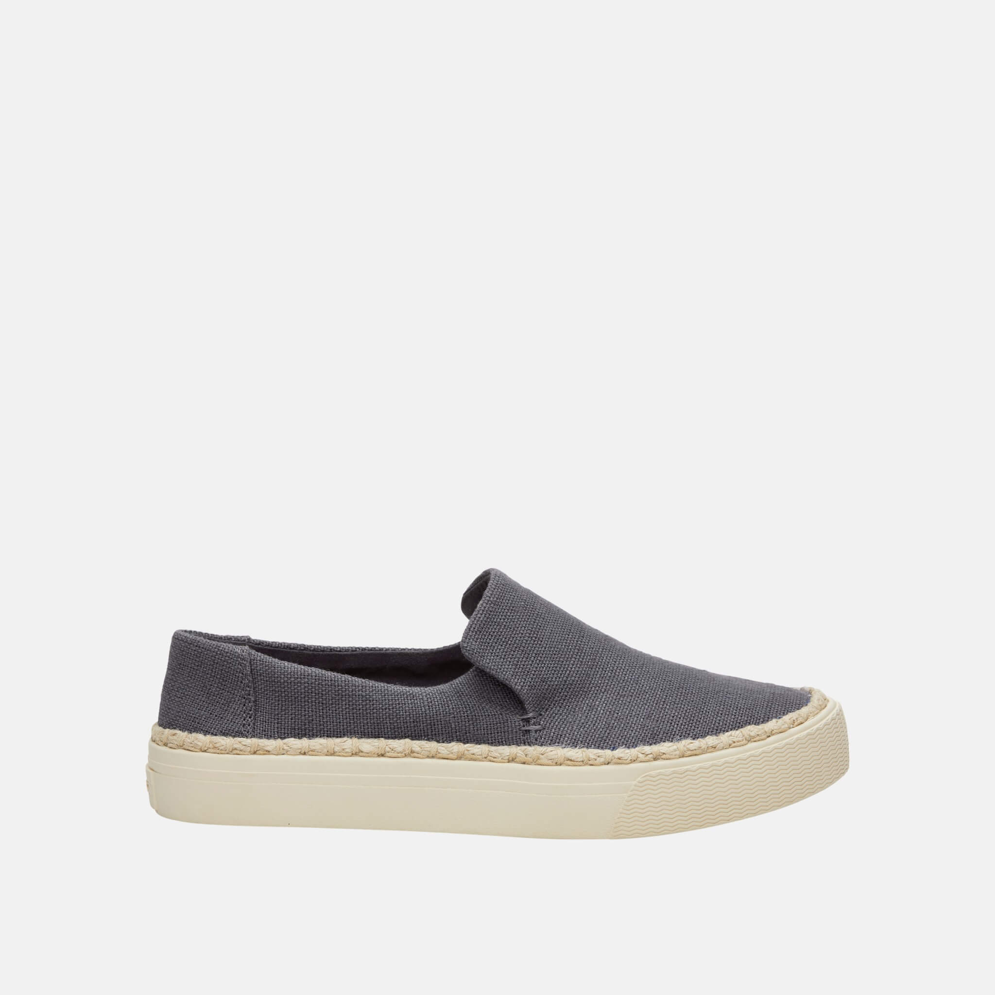 Damskie szaro-niebieskie slip-ony TOMS Canvas Sunset