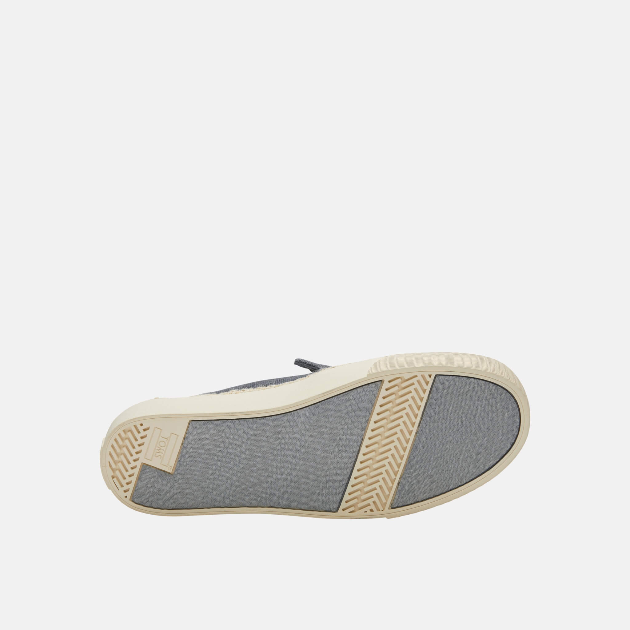 Damskie szaro-niebieskie slip-ony TOMS Canvas Sunset