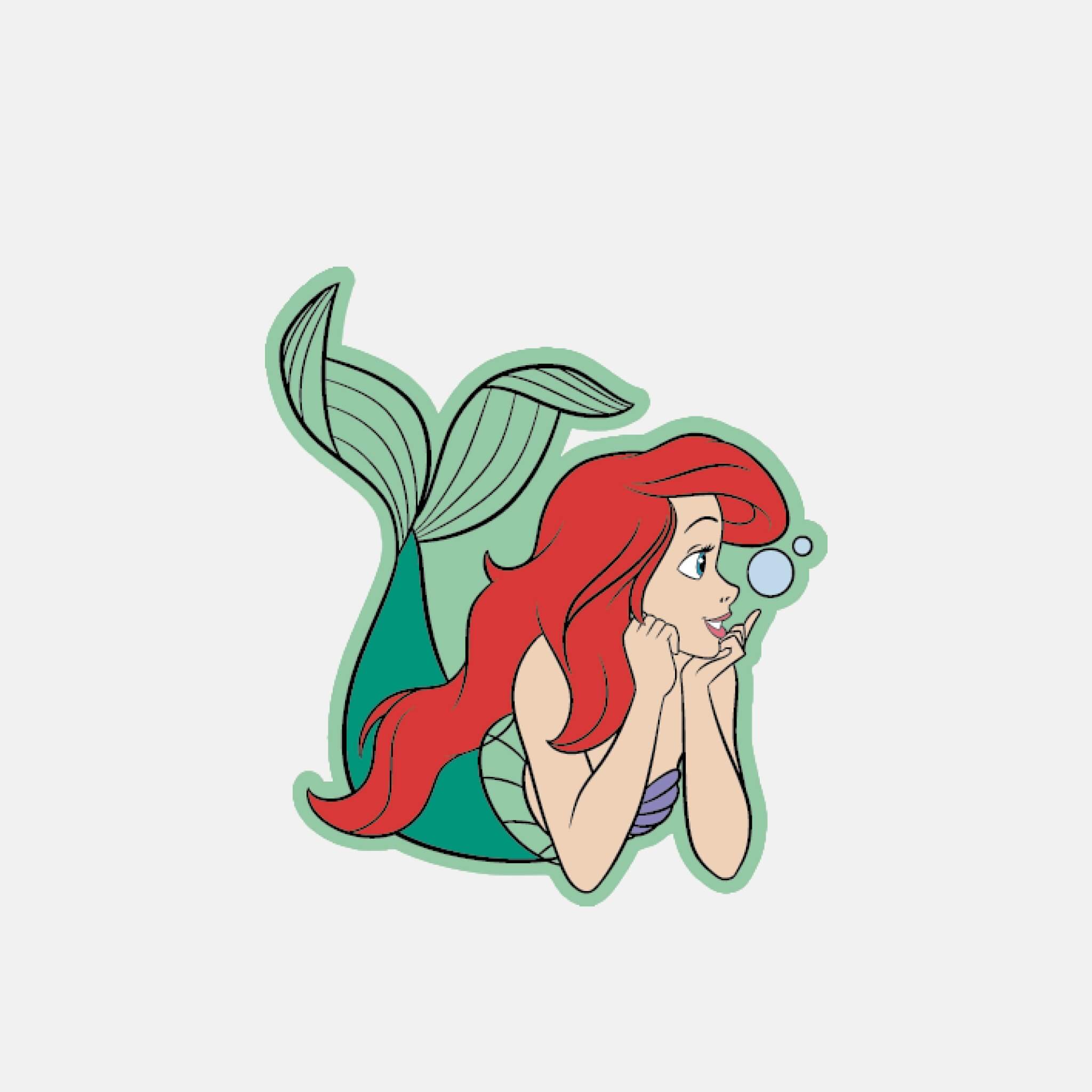 Jibbitz - Princess Ariel pin