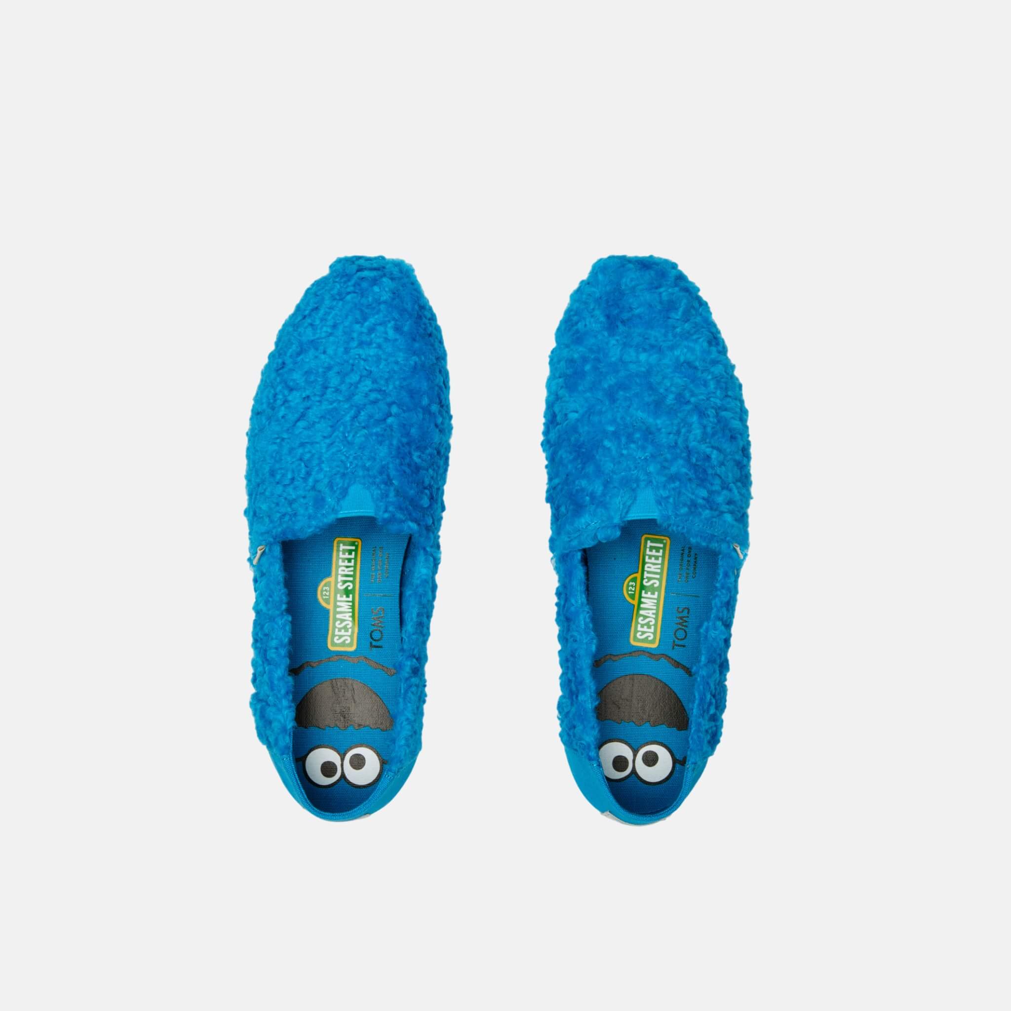Damskie niebieskie espadryle TOMS Sesame Street Collection Alpargata