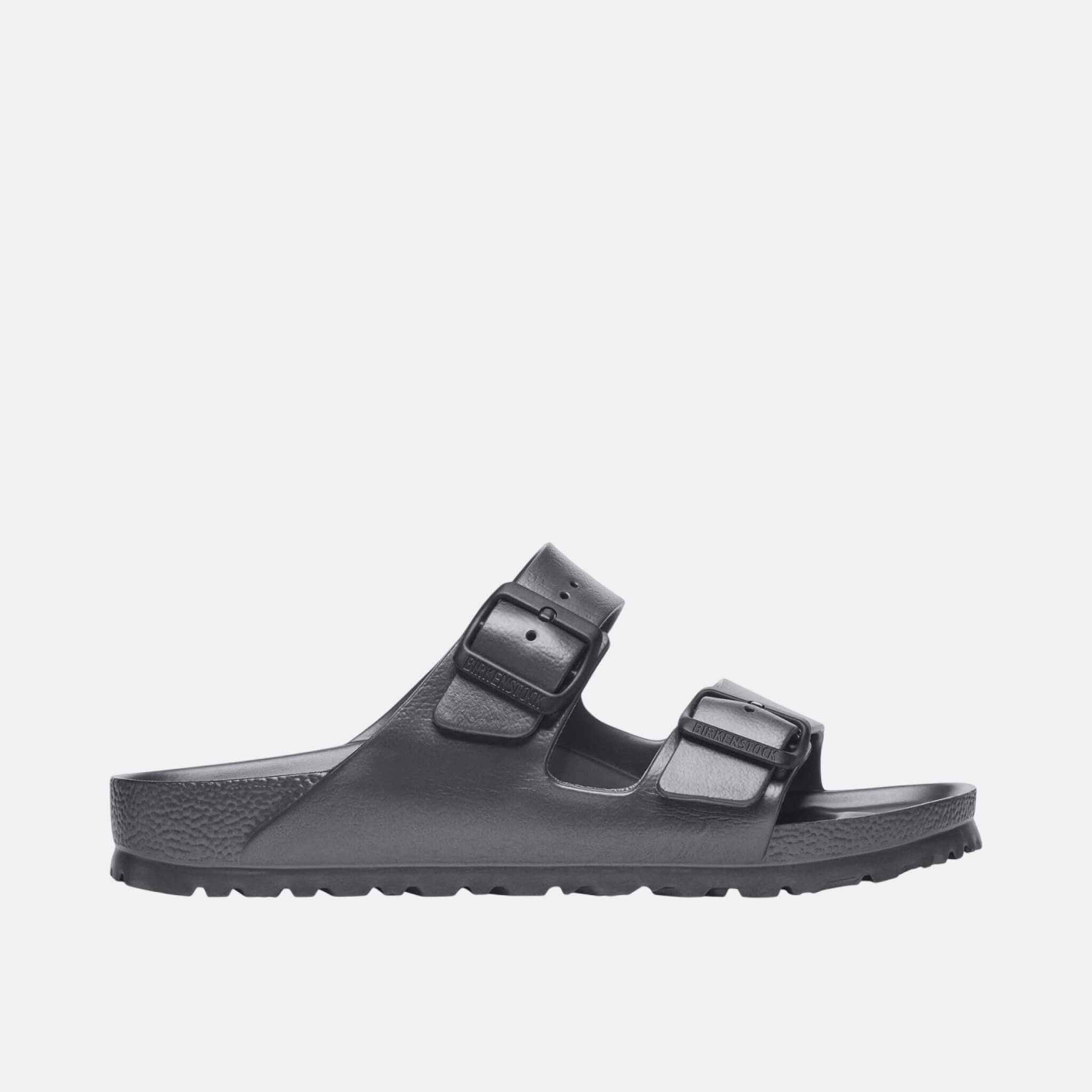 Antracytowe klapki Birkenstock Arizona EVA