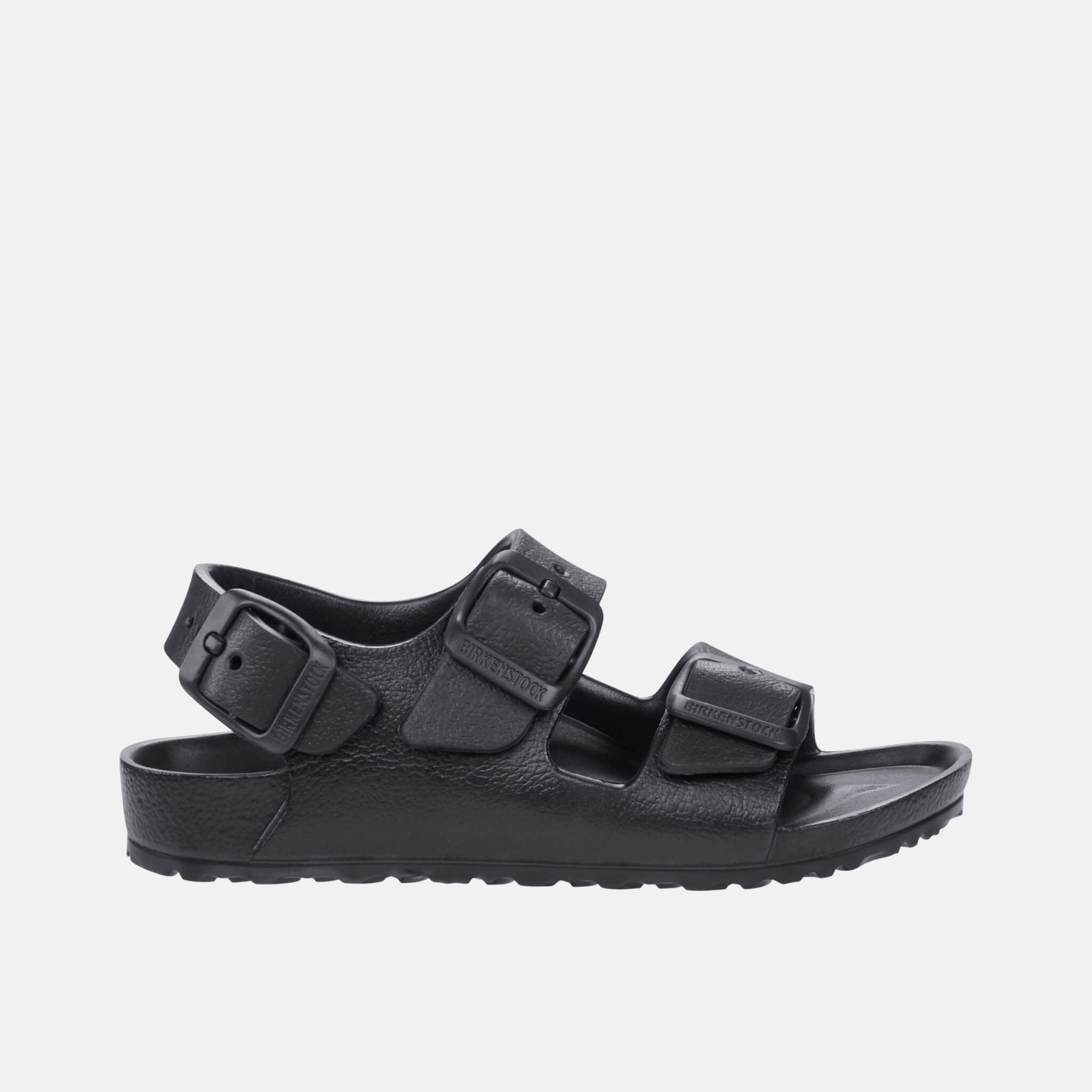 Dziecięce czarne sandały Birkenstock Milano Essentials Kids EVA