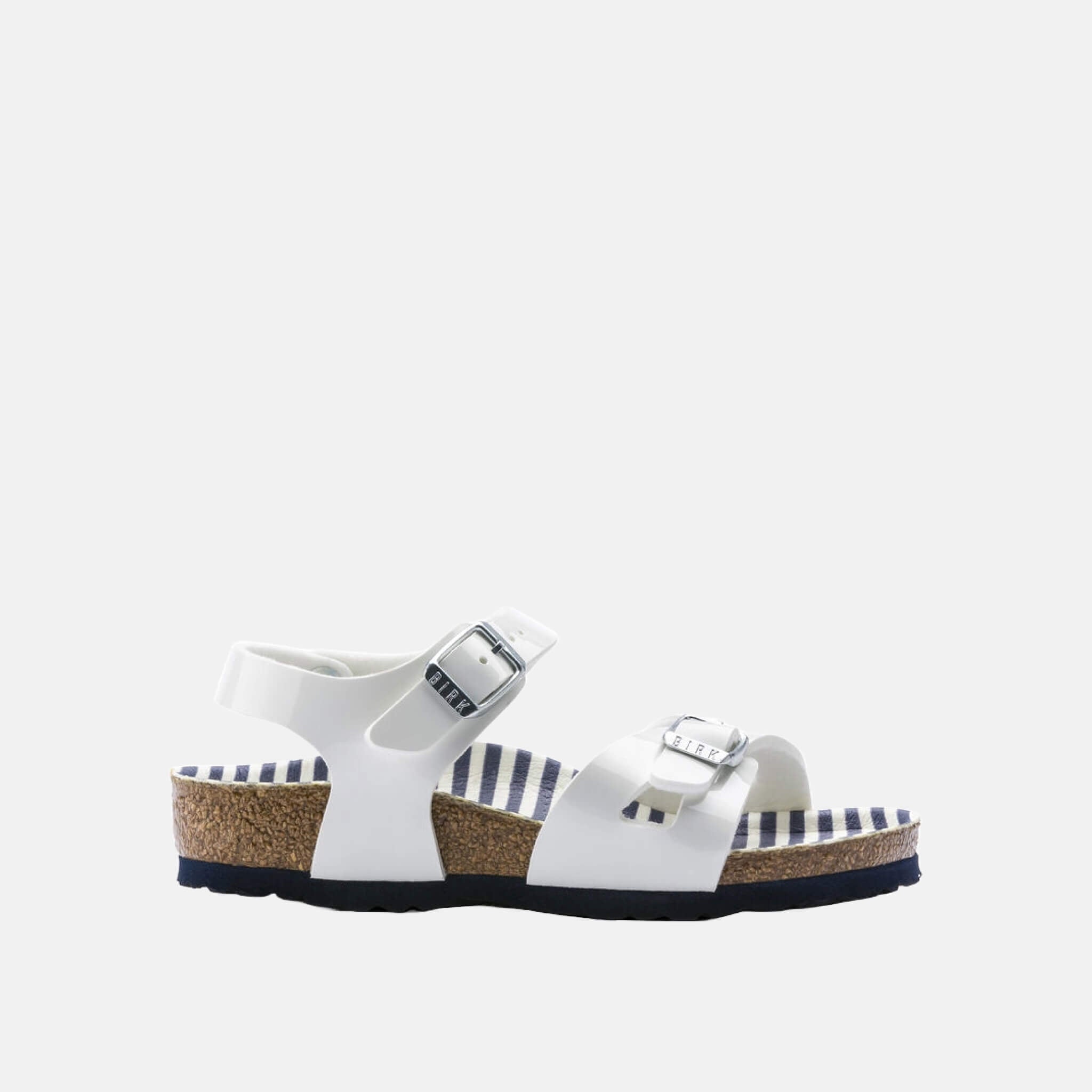 Dziecięce białe sandały Birkenstock Rio Birko-Flor