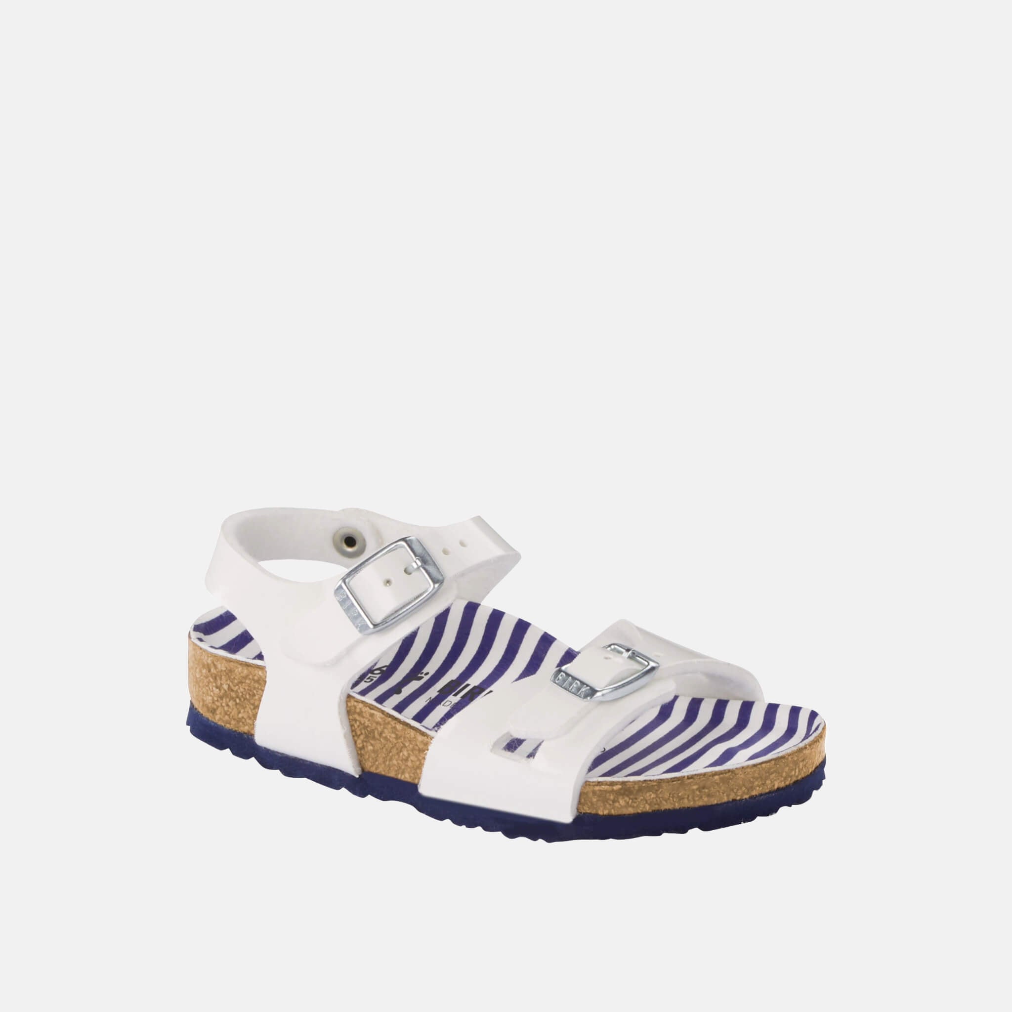 Dziecięce białe sandały Birkenstock Rio Birko-Flor