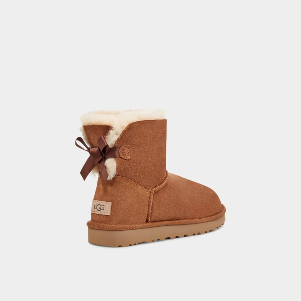 UGG Mini Bailey Bow II Chestnut shoes