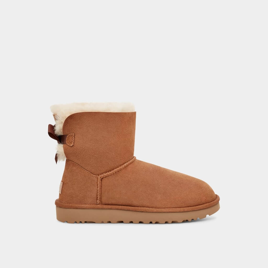 UGG Mini Bailey Bow II Chestnut shoes