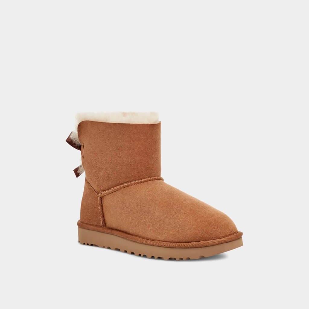 UGG Mini Bailey Bow II Chestnut shoes