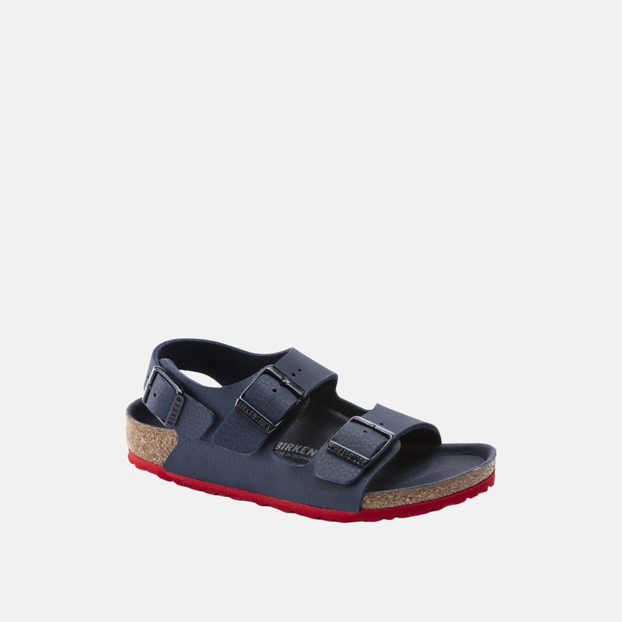 Dziecięce niebieskie sandały Birkenstock Milano Birko-Flor