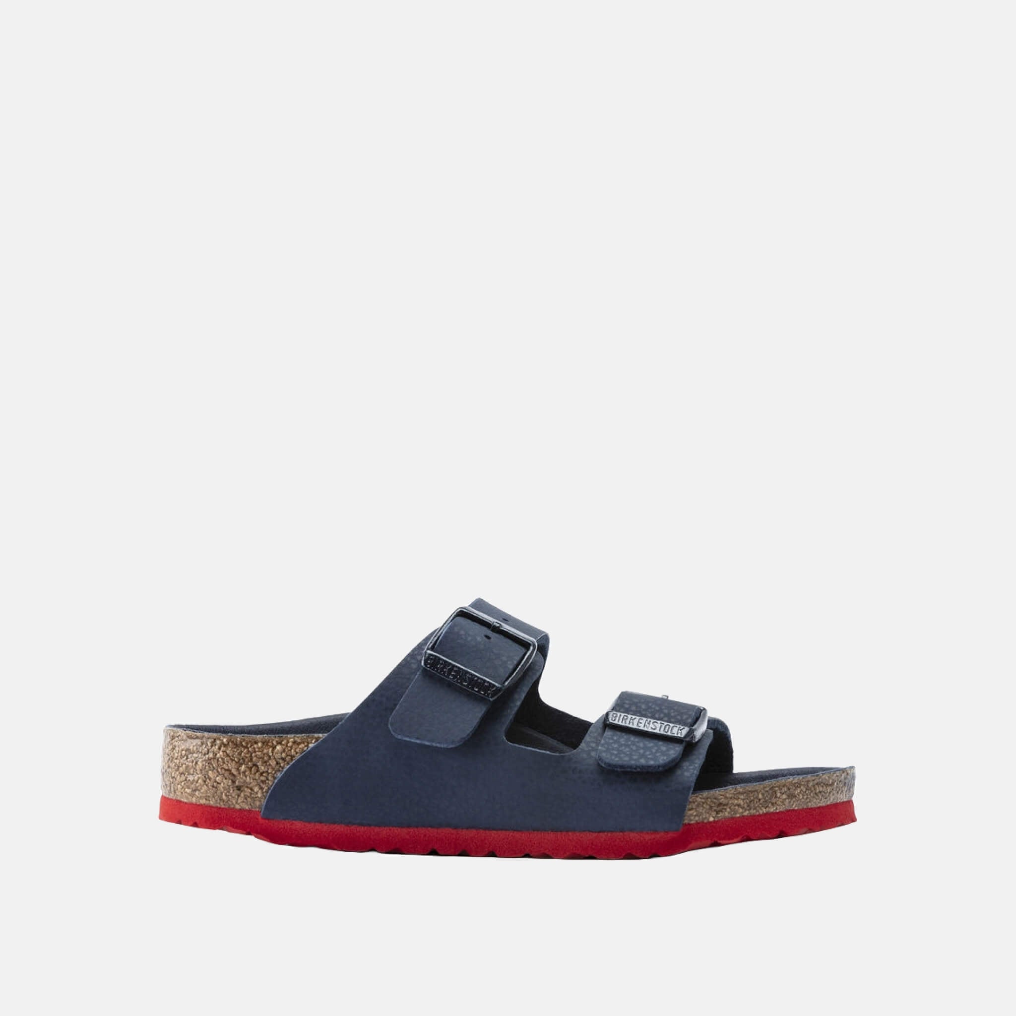Dziecięce niebieskie klapki Birkenstock Arizona Birko-Flor