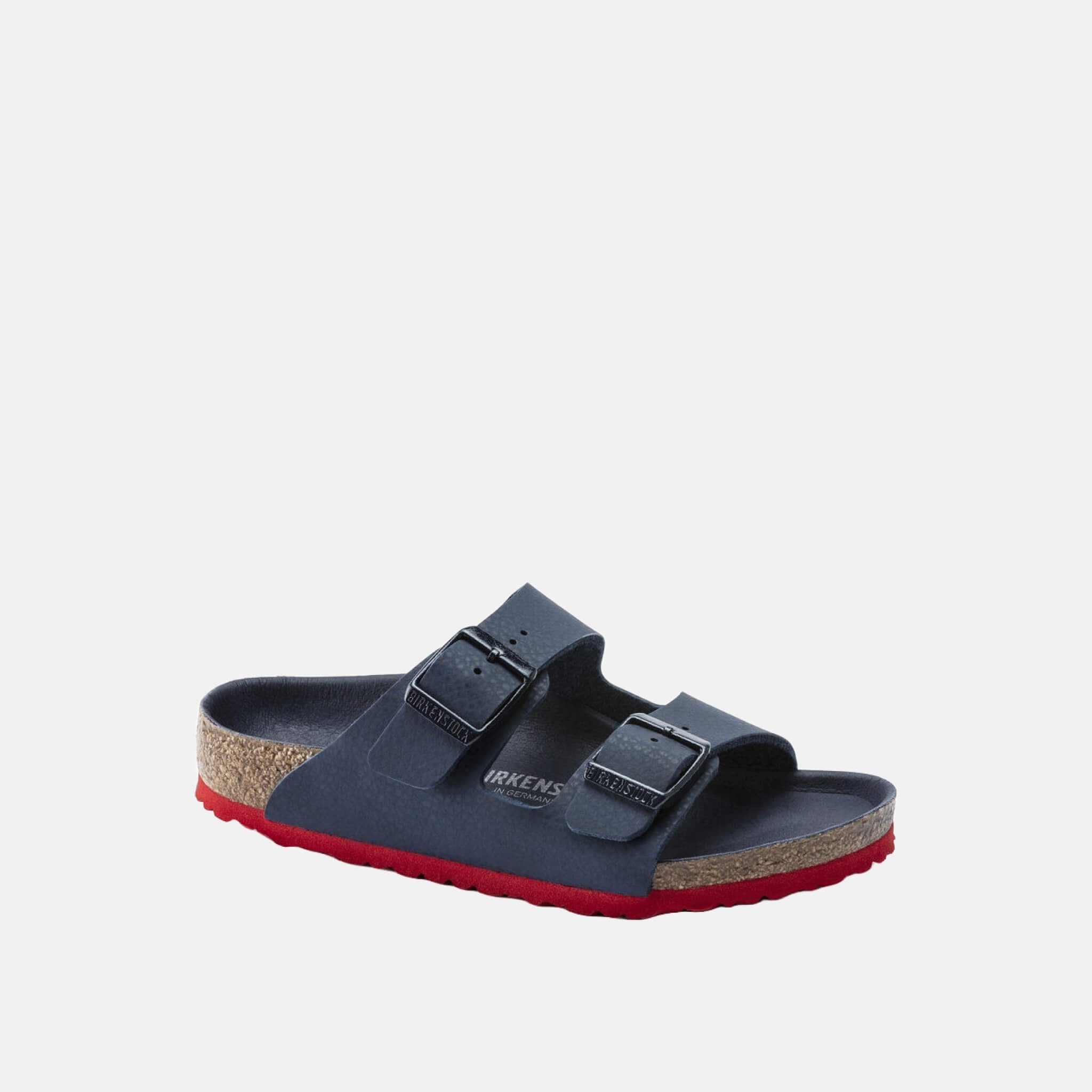 Dziecięce niebieskie klapki Birkenstock Arizona Birko-Flor