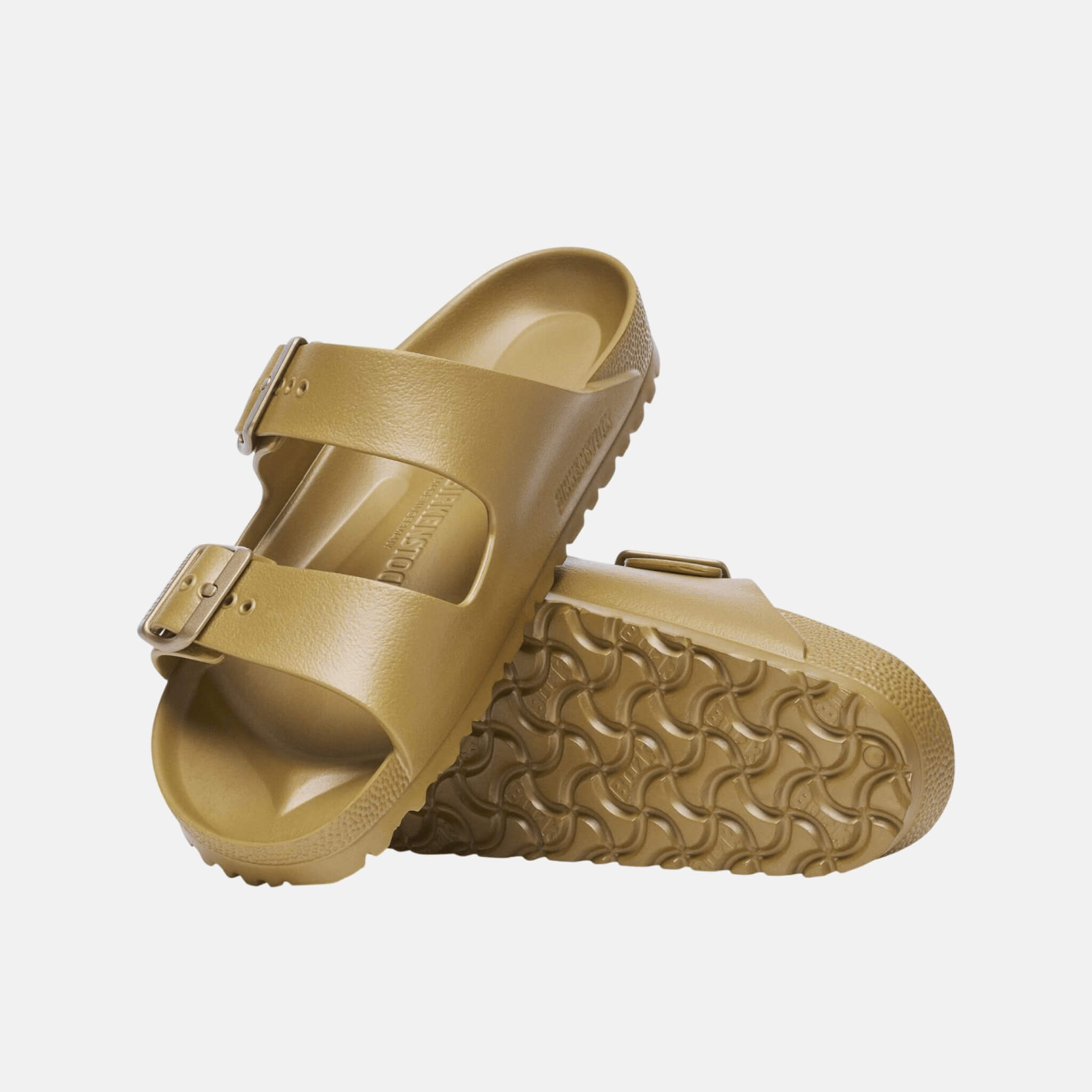 Birkenstock Arizona EVA Gold Slides