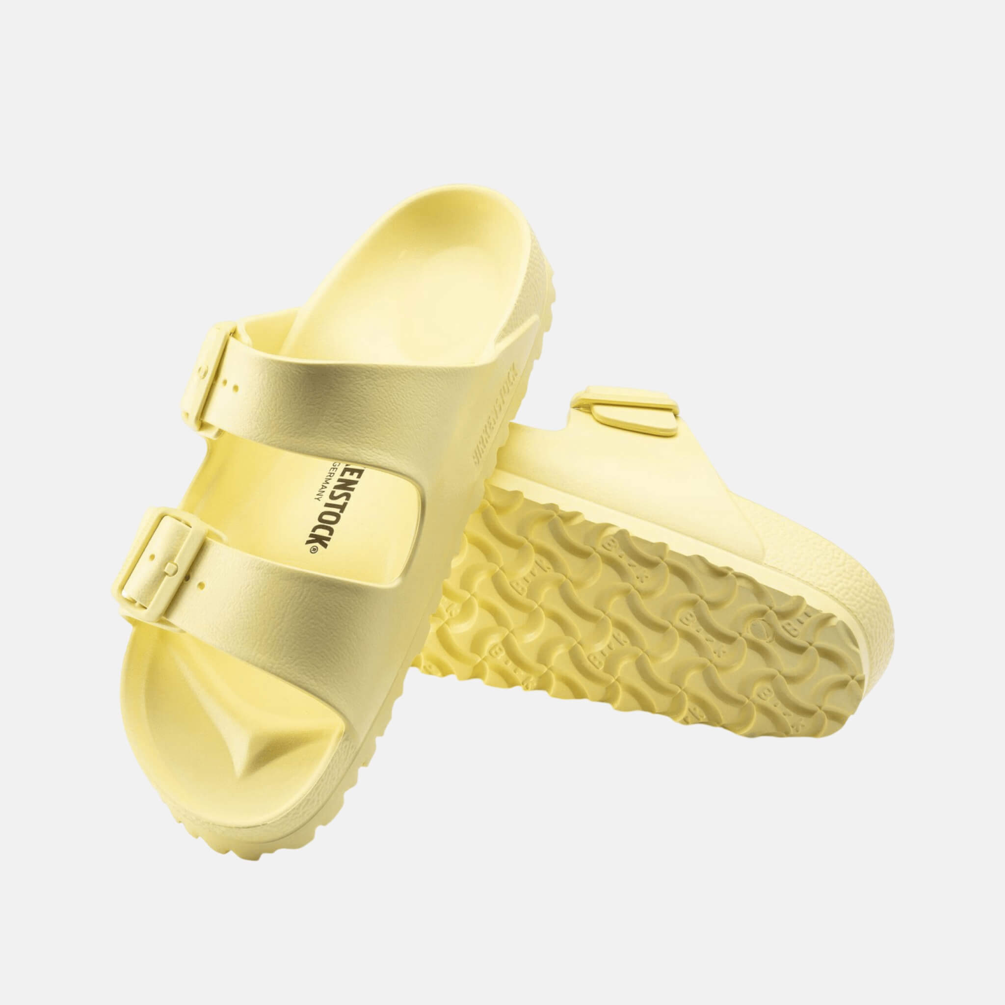 Żółte klapki Birkenstock Arizona EVA