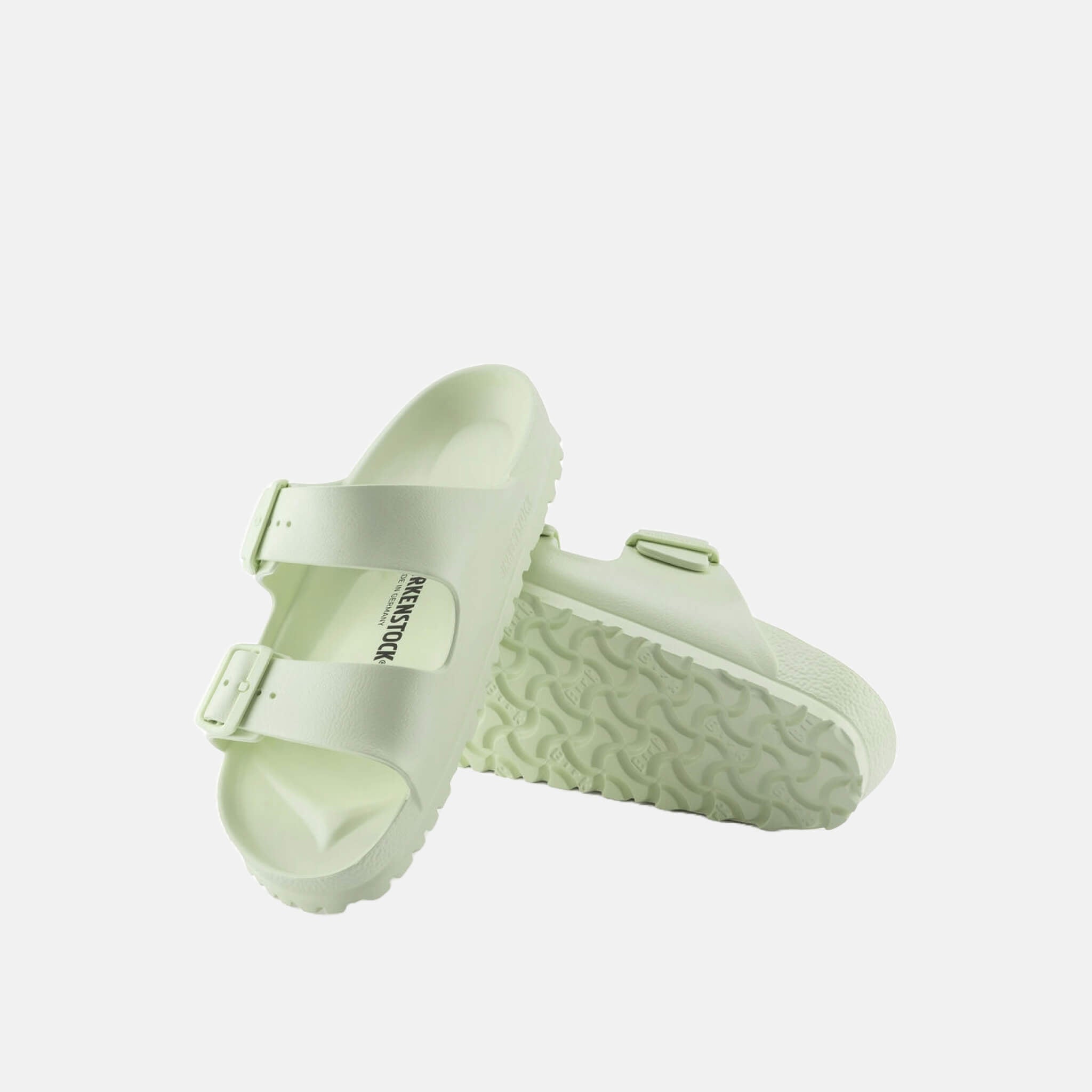 Zielone klapki Birkenstock Arizona EVA