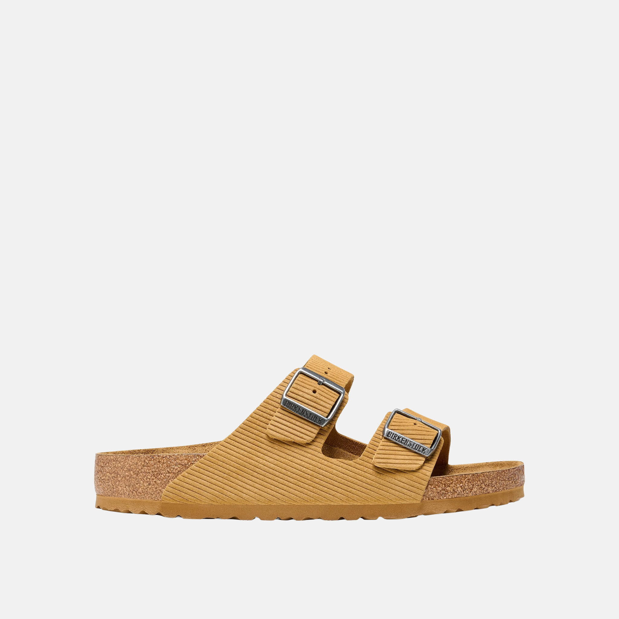 Brązowe klapki Arizona Corduroy w rozmiarze regular
