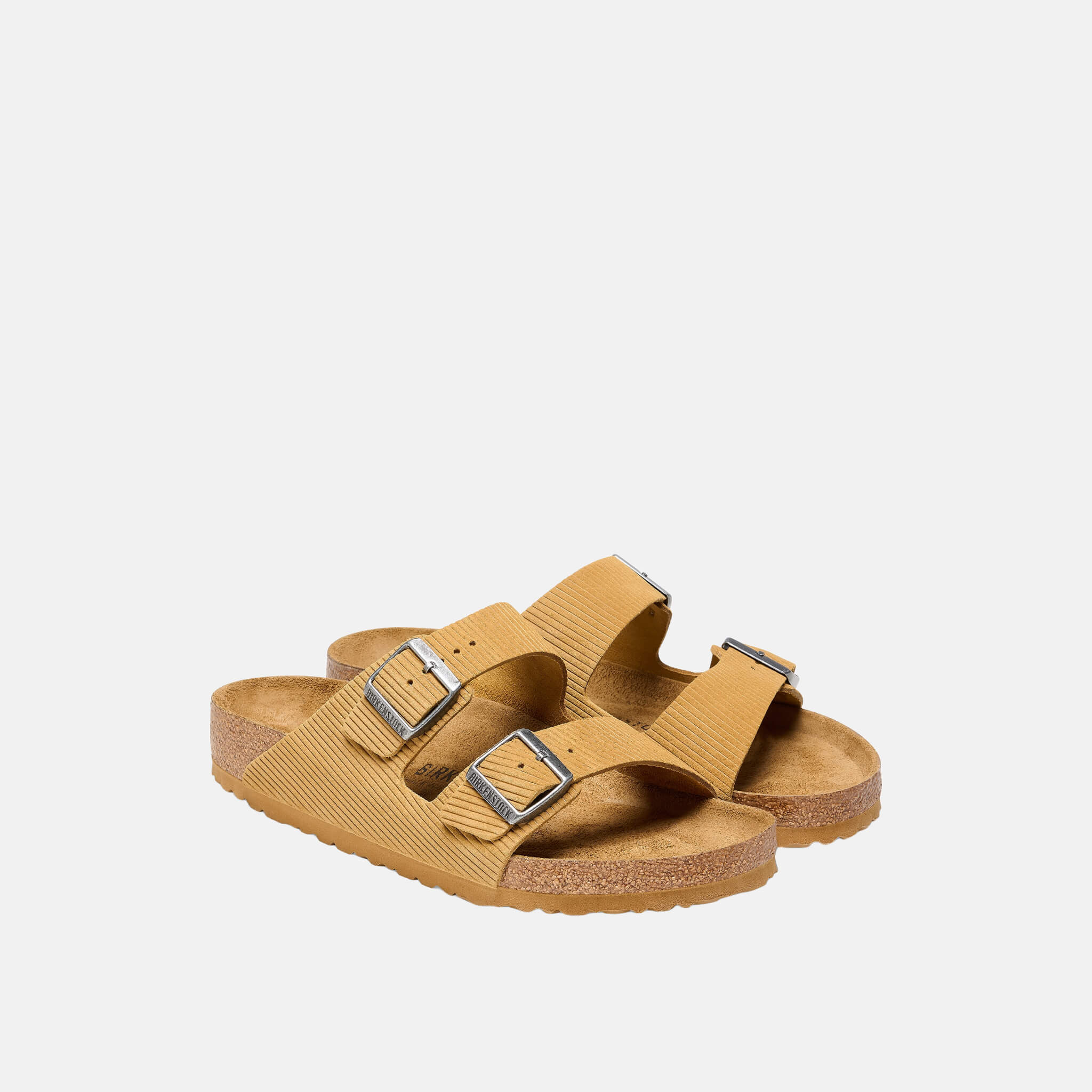 Brązowe klapki Arizona Corduroy w rozmiarze regular