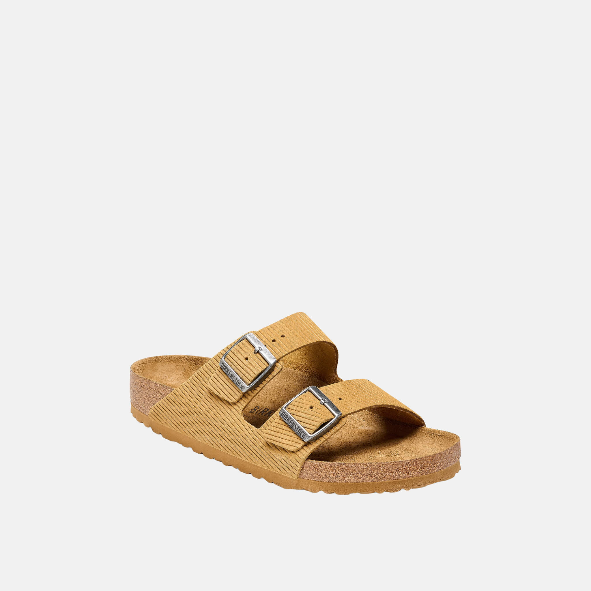 Brązowe klapki Arizona Corduroy w rozmiarze regular