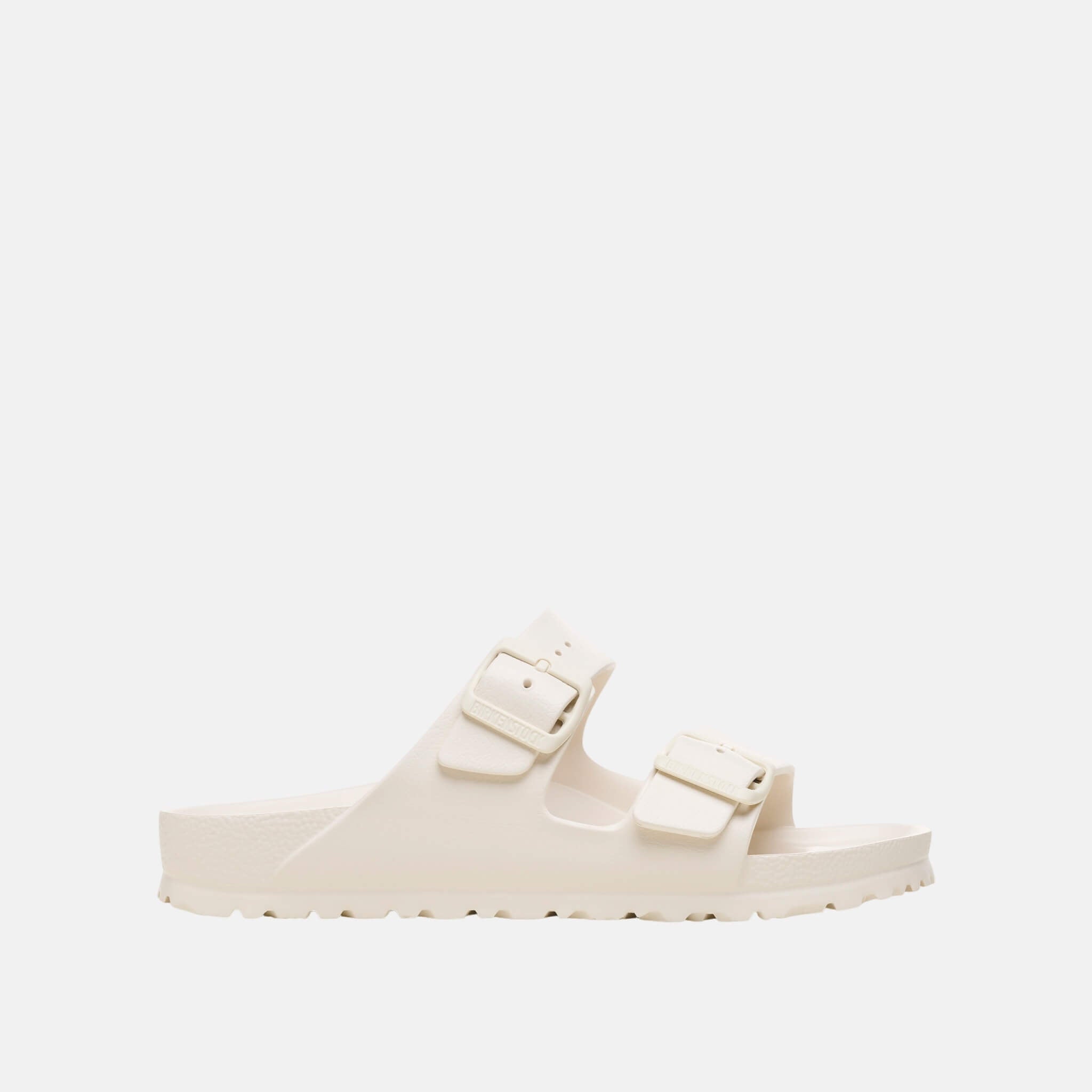Kremowe wąskie klapki Birkenstock Arizona EVA