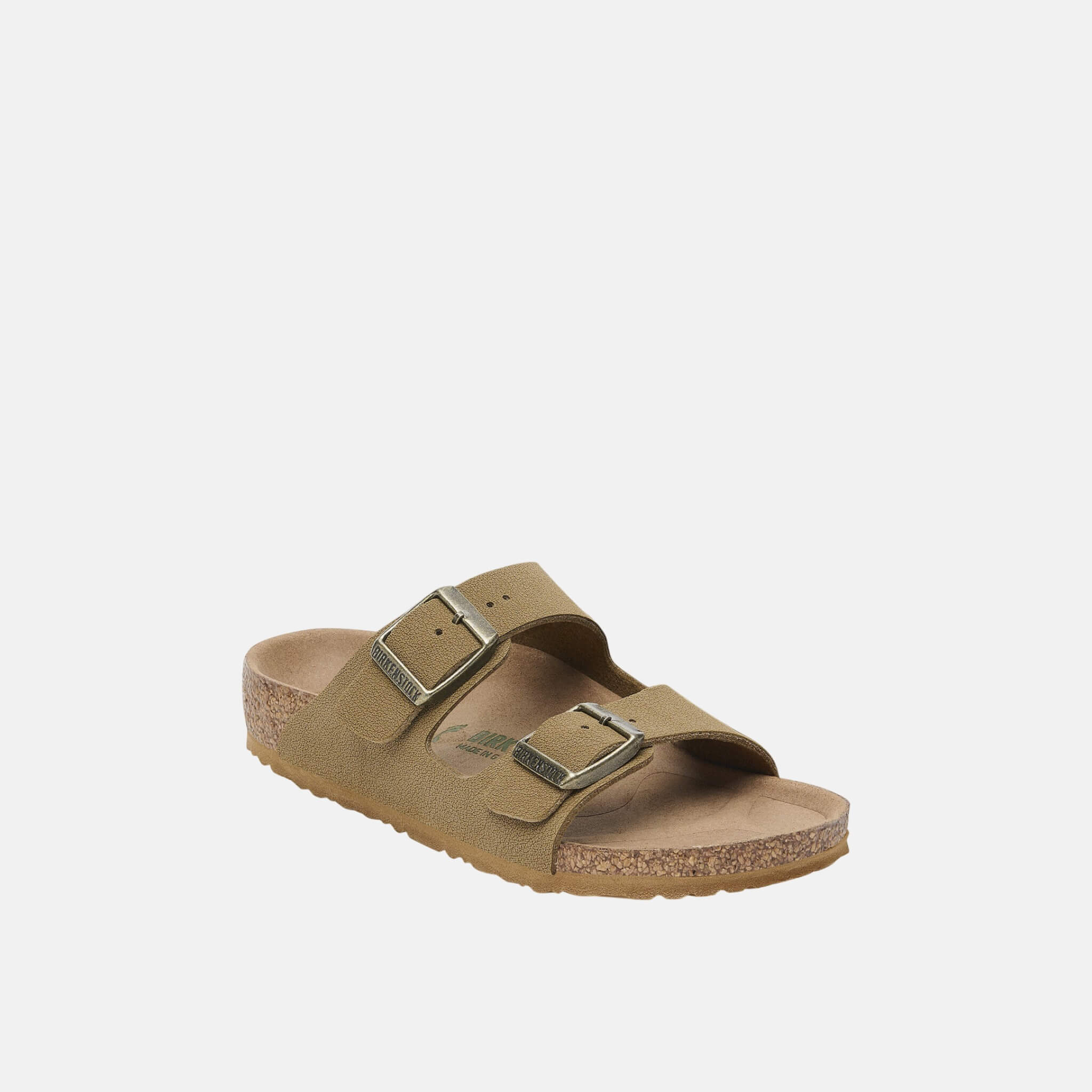 Dziecięce brązowe klapki Birkenstock Arizona Vegan