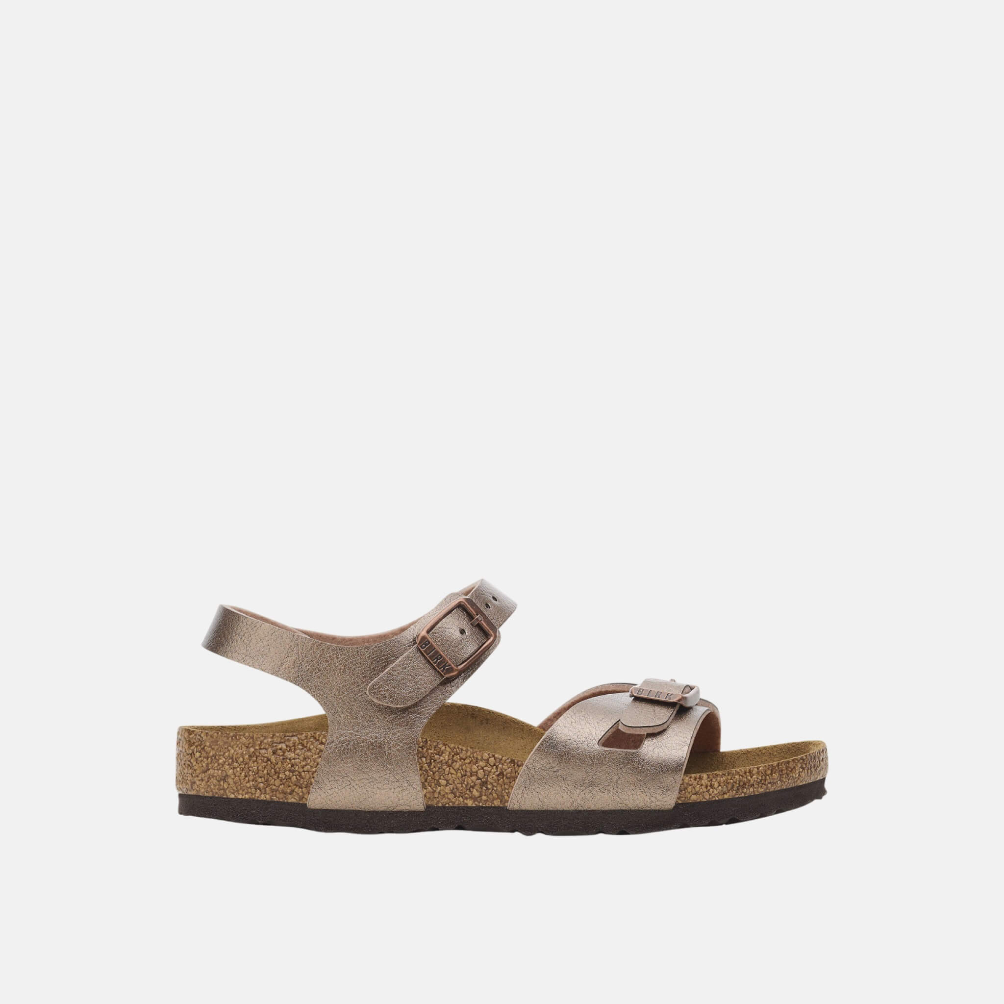 Dziecięce miedziane sandały Birkenstock Rio Birko-Flor Regular