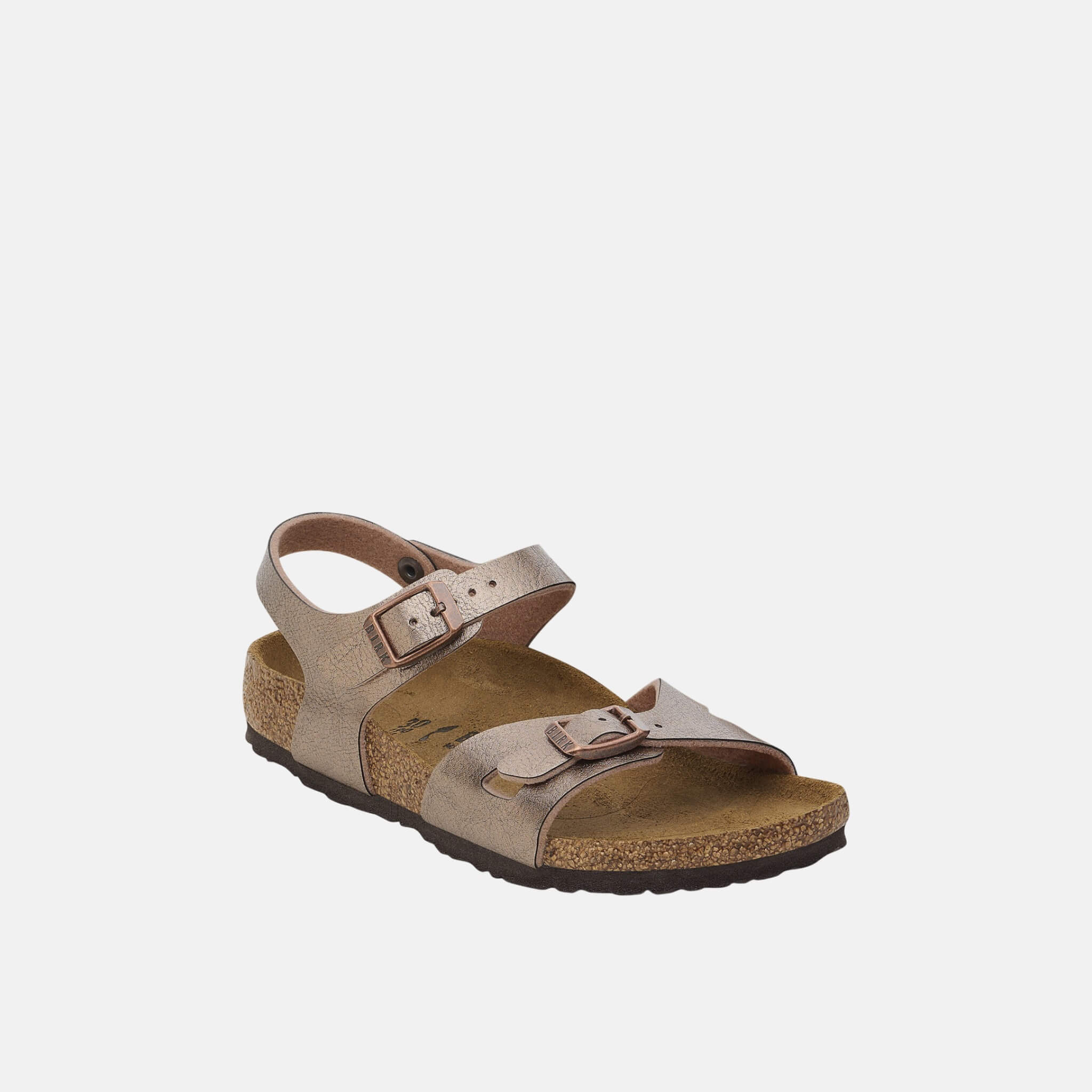 Dziecięce miedziane sandały Birkenstock Rio Birko-Flor Regular