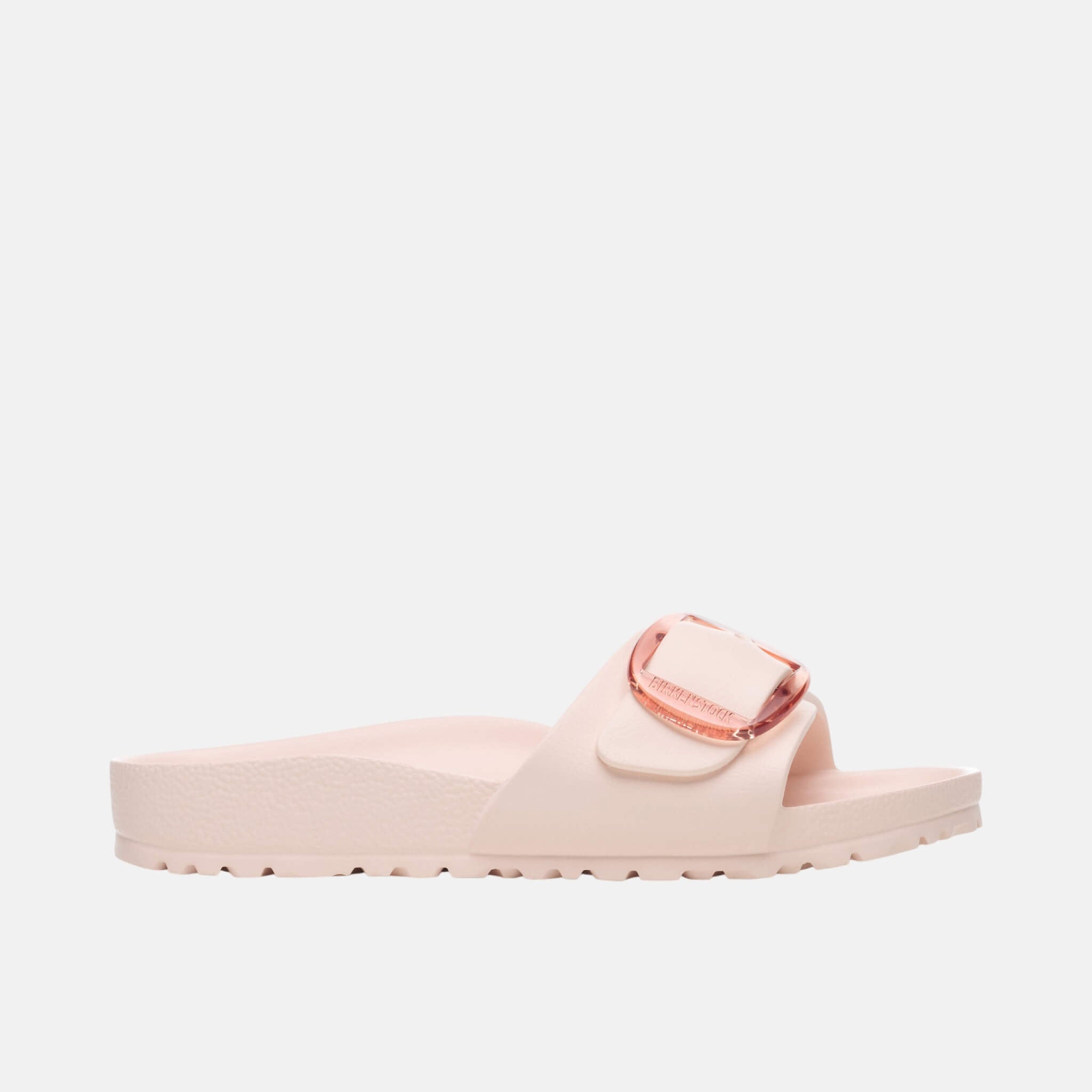 Pink Birkenstock Madrid Big Buckle EVA Narrow Slides