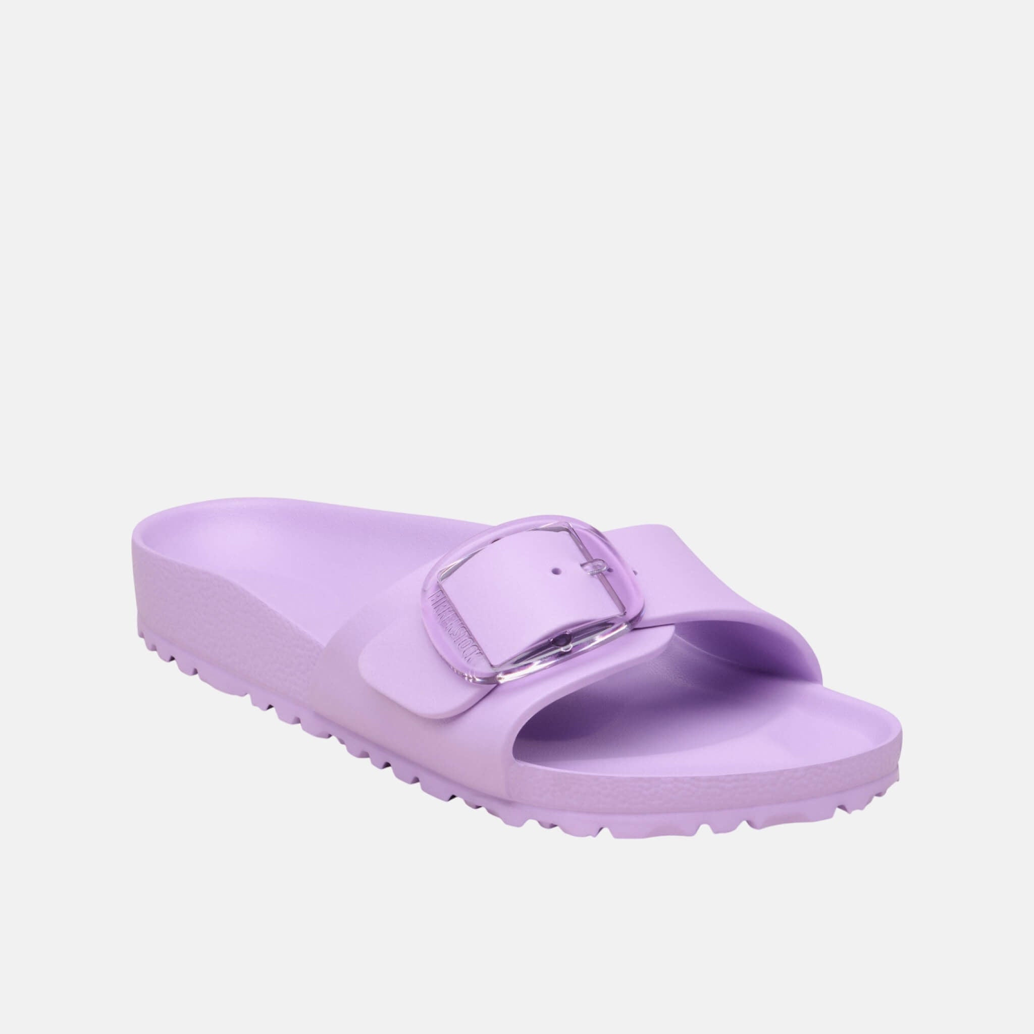 Purple Birkenstock Madrid Big Buckle EVA Slides