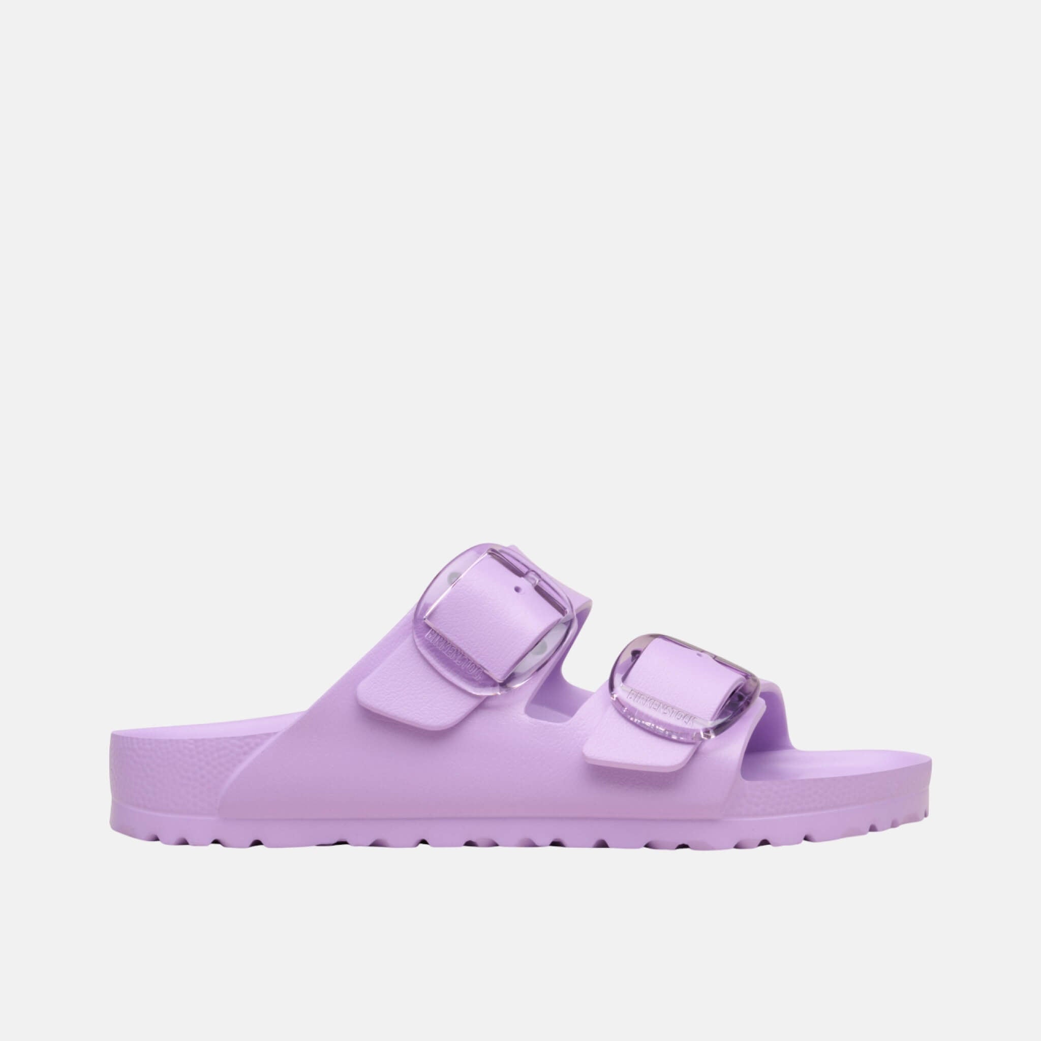 Fioletowe klapki Birkenstock Arizona Big Buckle EVA w rozmiarze wąskim