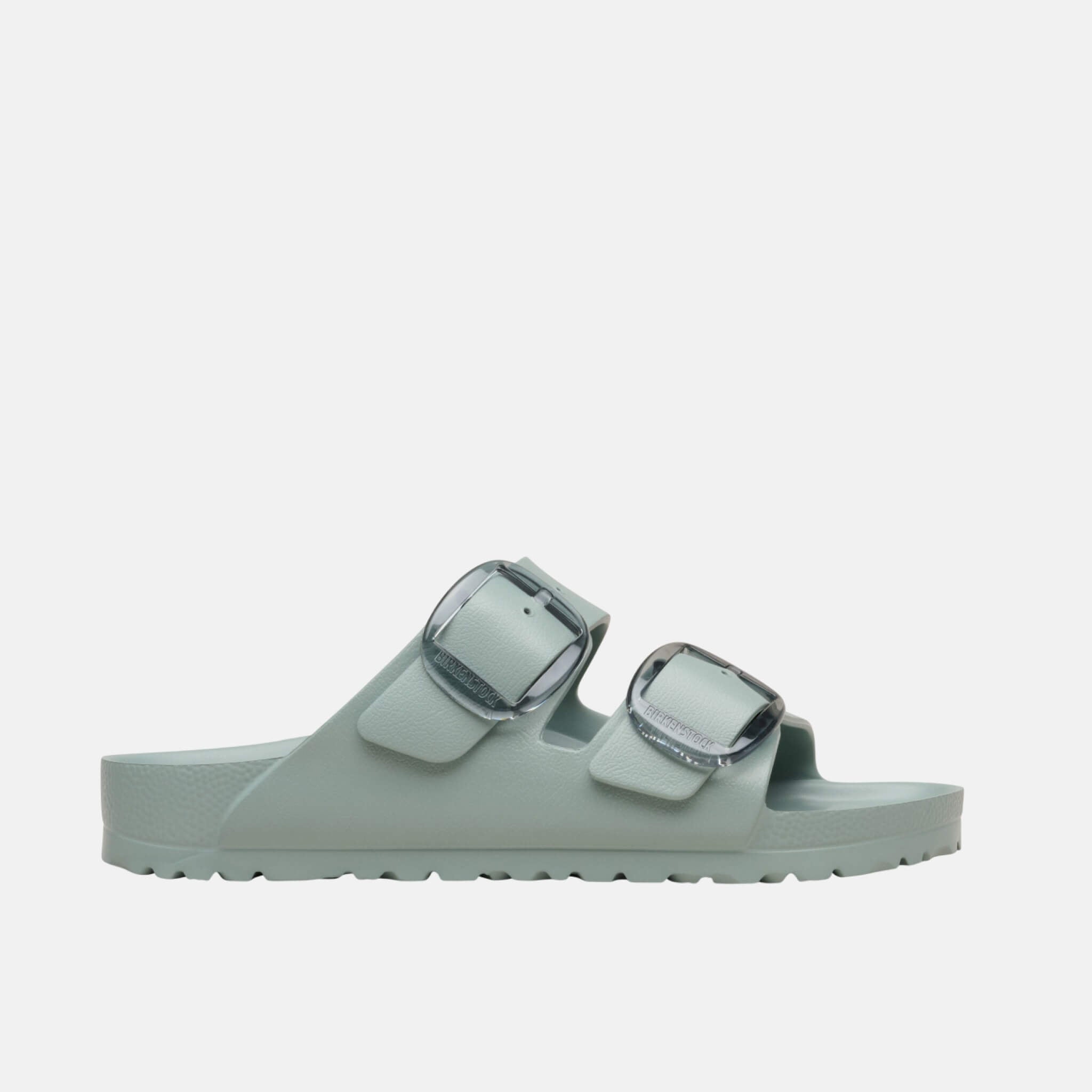 Niebieskie klapki Birkenstock Arizona Big Buckle EVA w rozmiarze wąskim