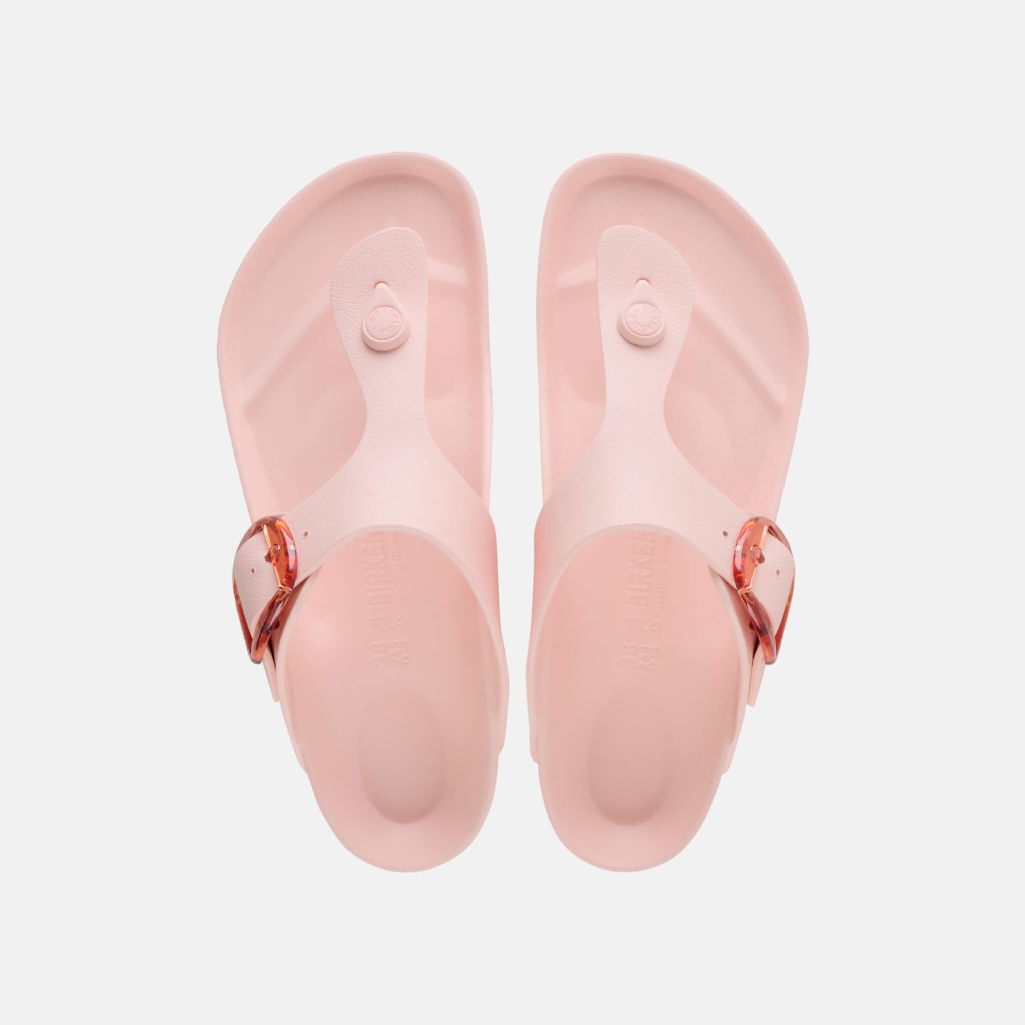 Różowe japonki Birkenstock Gizeh Big Buckle EVA