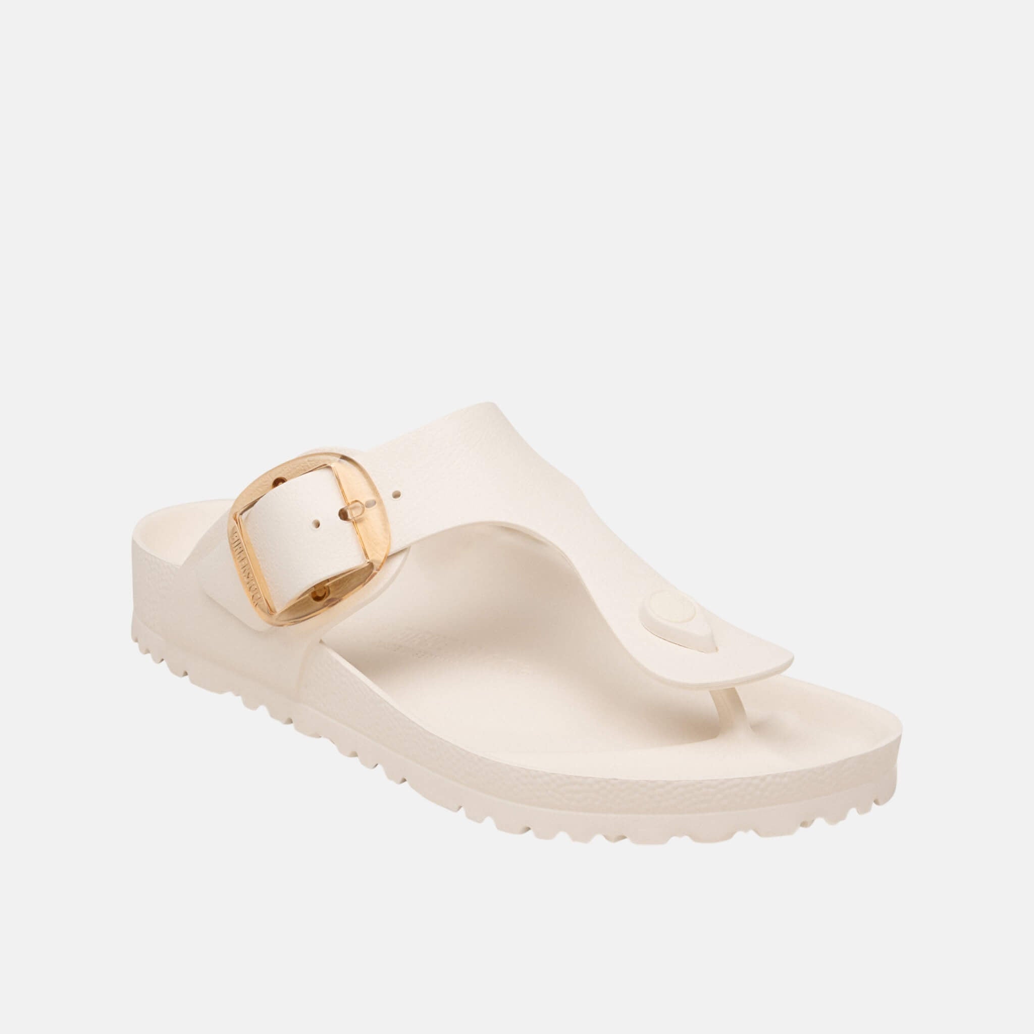 Białe japonki Birkenstock Gizeh Big Buckle EVA