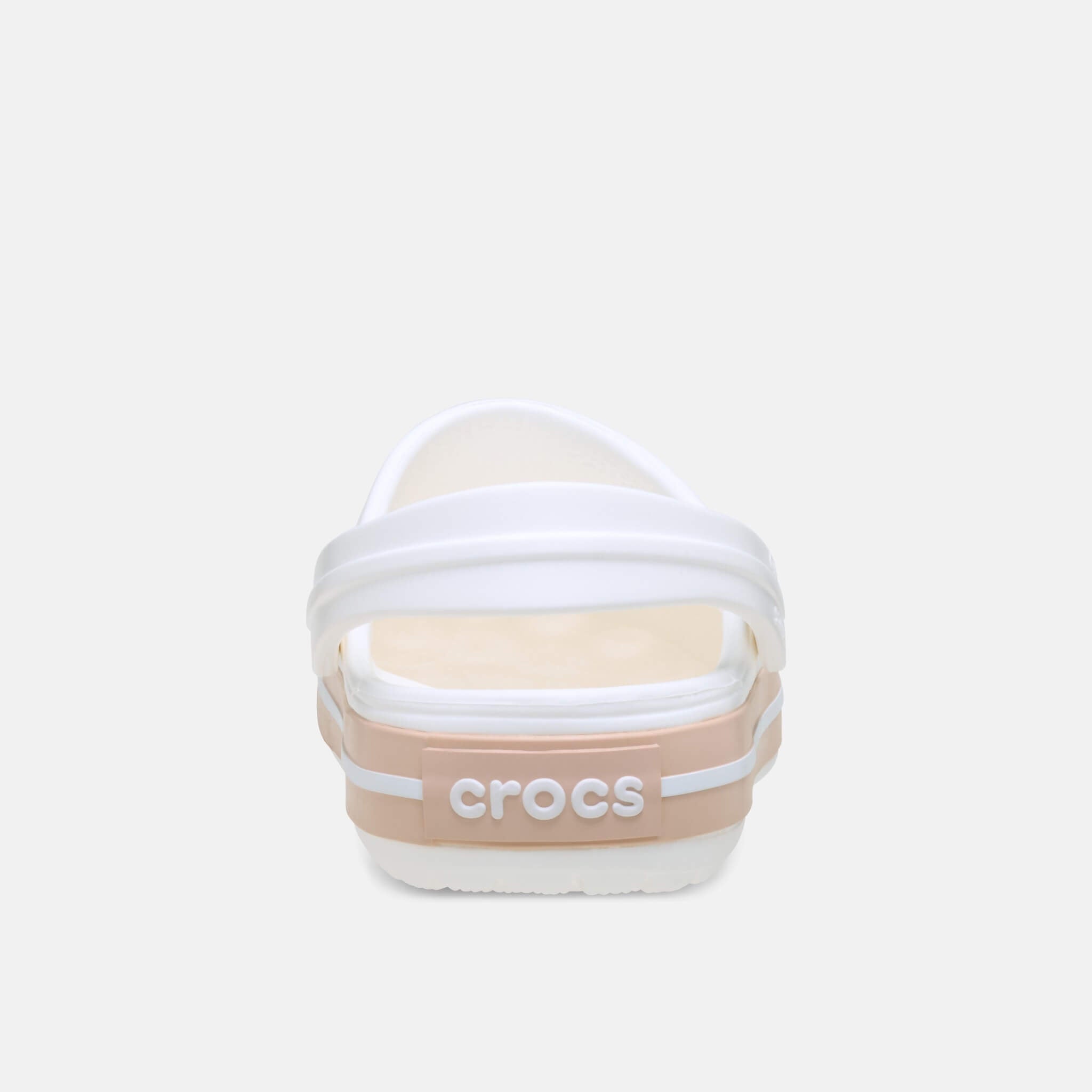 Crocband White/Pink Caramel