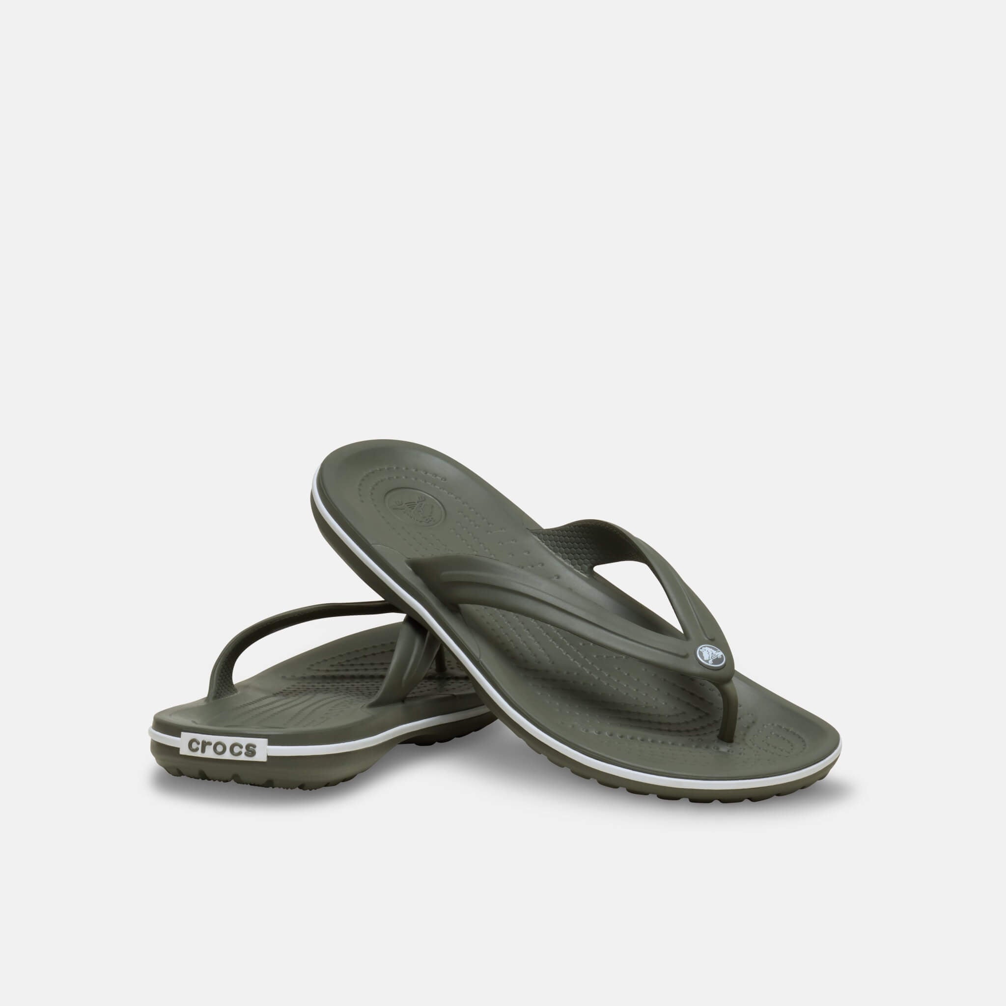 Crocband Flip Dusty Olive