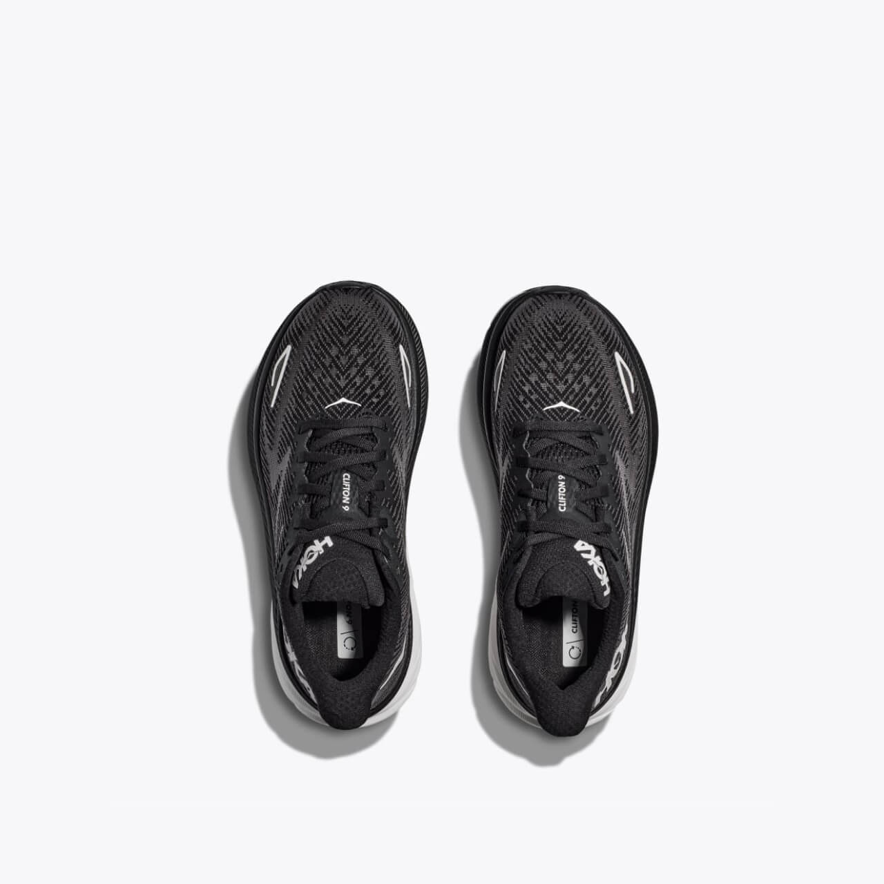 Męskie czarne buty do biegania Hoka Clifton 9