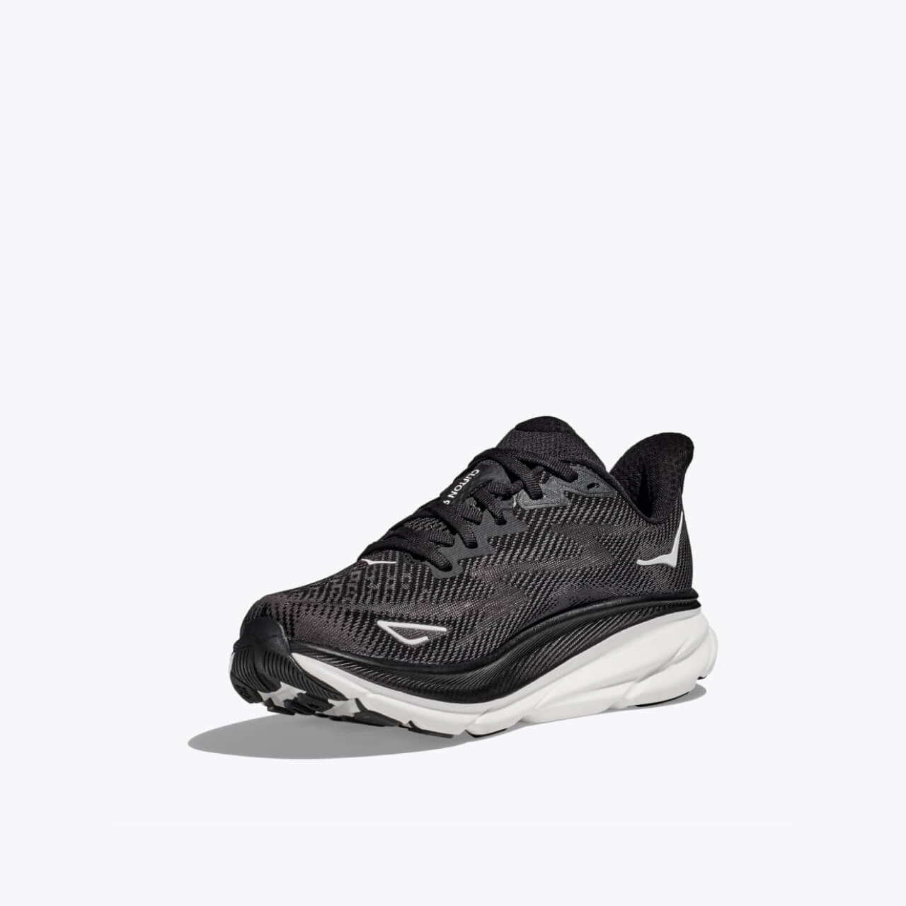 Męskie czarne buty do biegania Hoka Clifton 9
