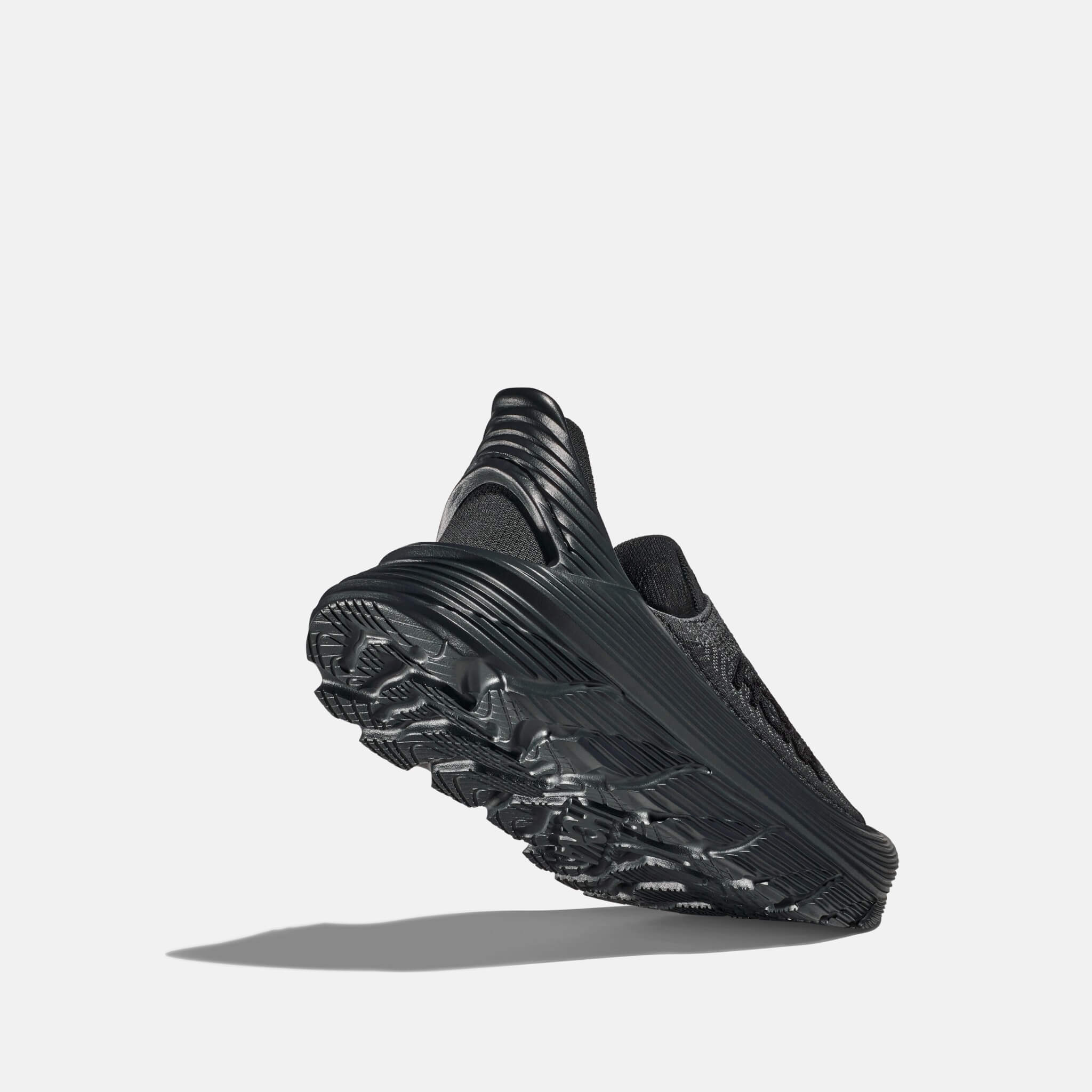 Unisex czarne slip-on Hoka Restore TC