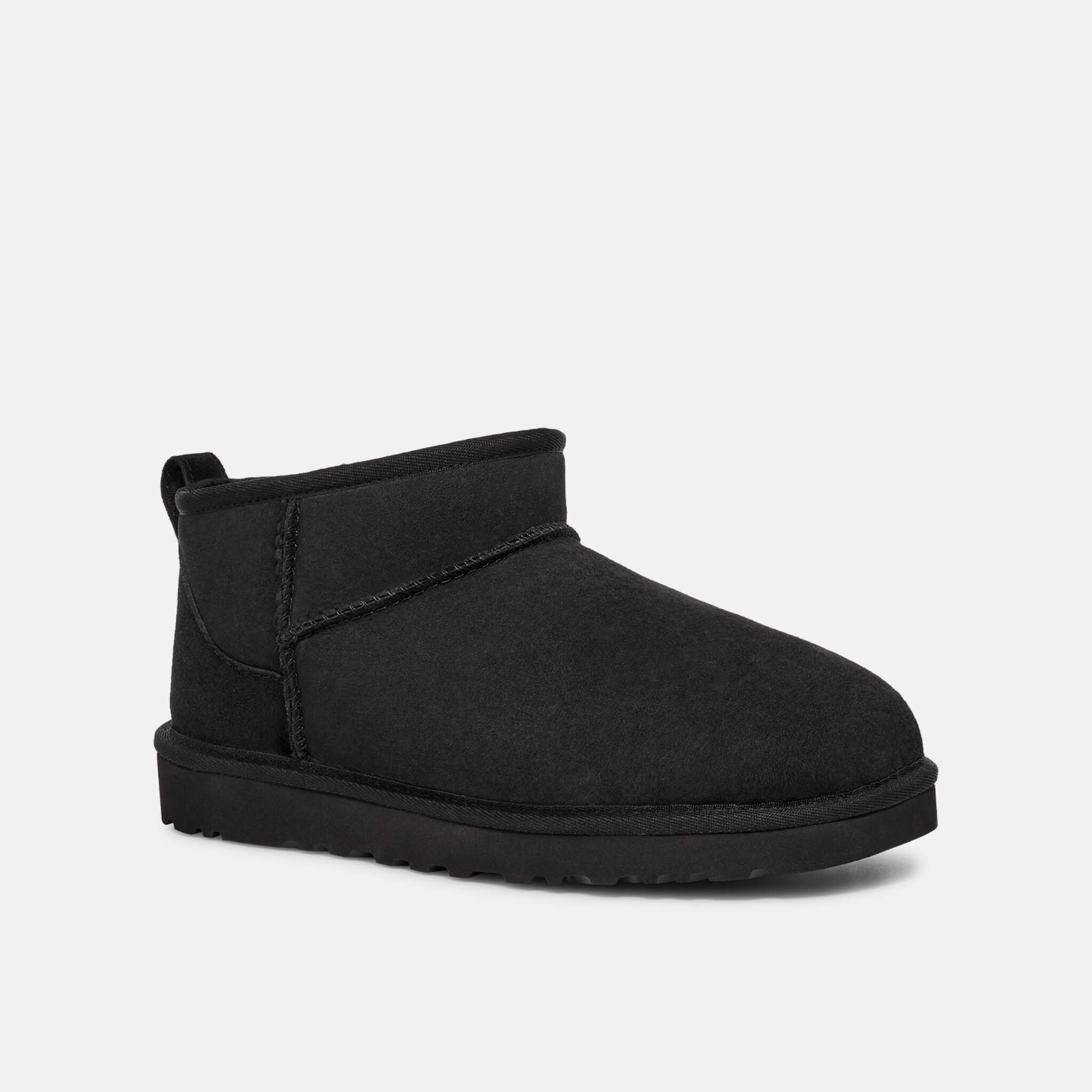 Men's UGG Classic Ultra Mini Black Boots