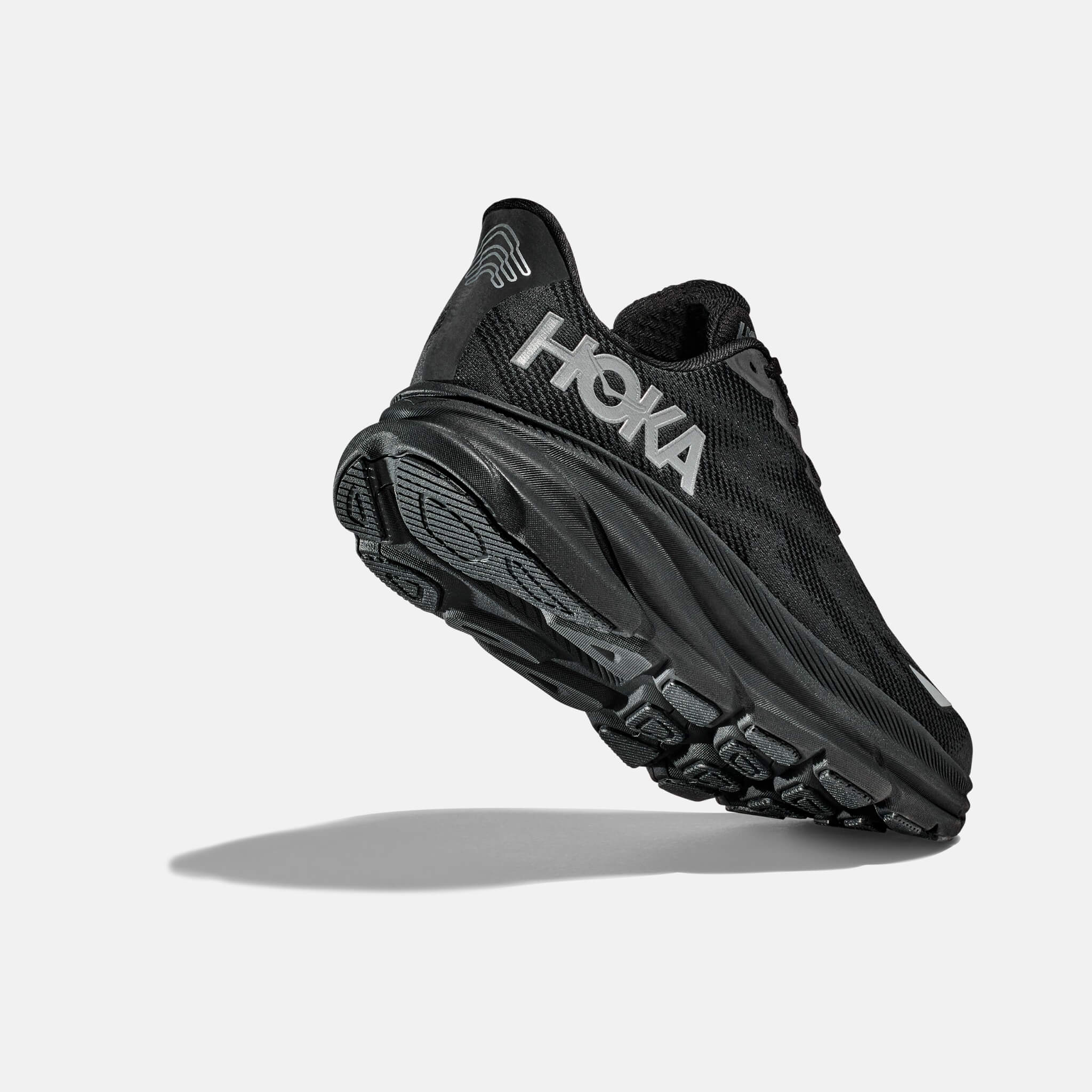 Damskie czarne buty do biegania Hoka Clifton 9 GTX 2