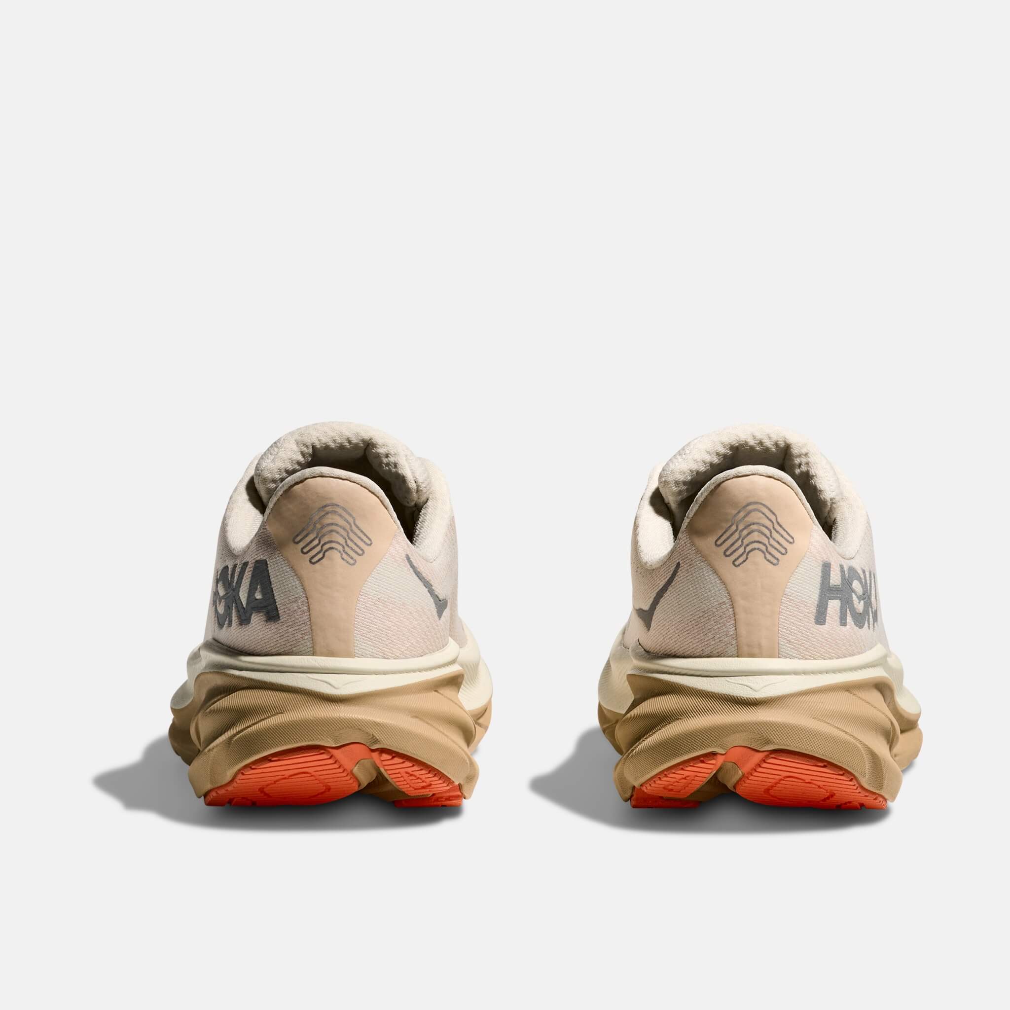 Damskie beżowe sneakersy Hoka Clifton 9 GTX